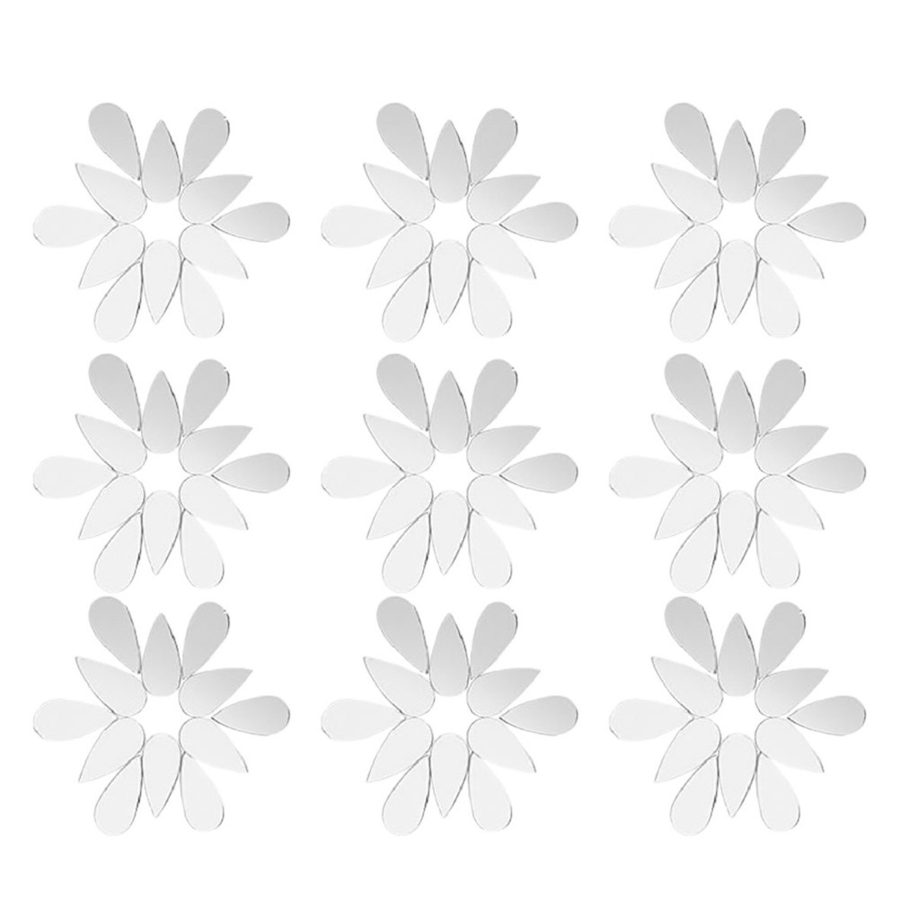 200 Pcs Acrylic Water Drop Wall Sticker Hanging Mirror Mini Mirrors for Crafts