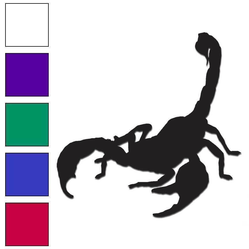 Scorpion – Vinyl Decal Sticker – Multiple Colors & Sizes – #6068