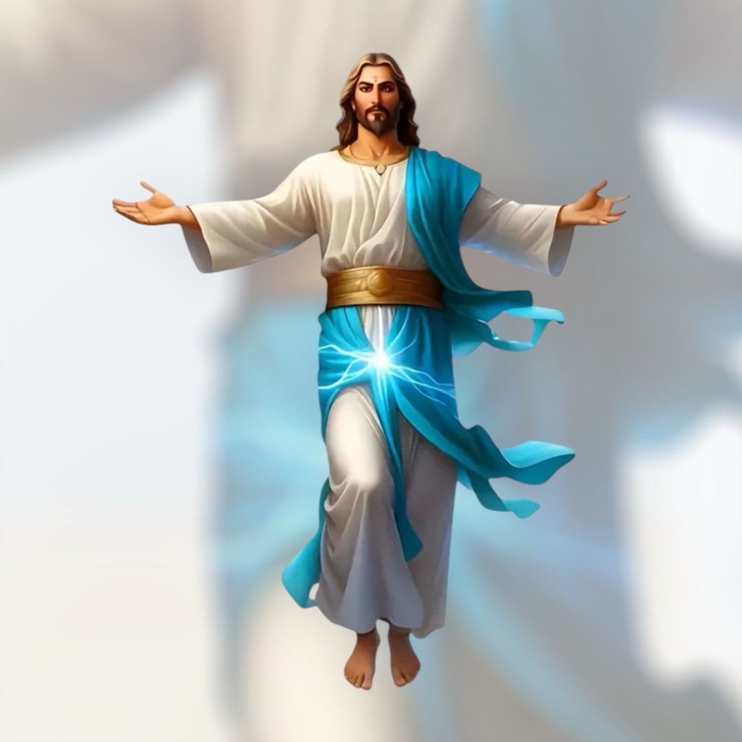 JESUS 5.5” VINYL DECAL DIECUT STICKER ROBE KING GOD PRAY CHRISTIAN FAITH 1PC