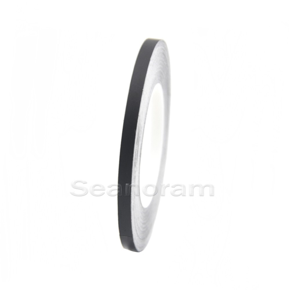 1/5" 5mm Matte Black DIY Home Shop Pinstriping Pin Stripe Decal Vinyl Sticker