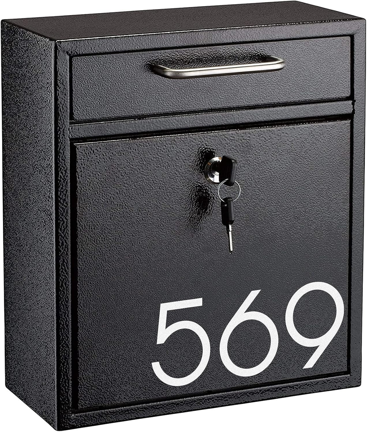 2 Inch Reflective Mailbox Numbers Sticker Set 0-9 5 Sets Vinyl