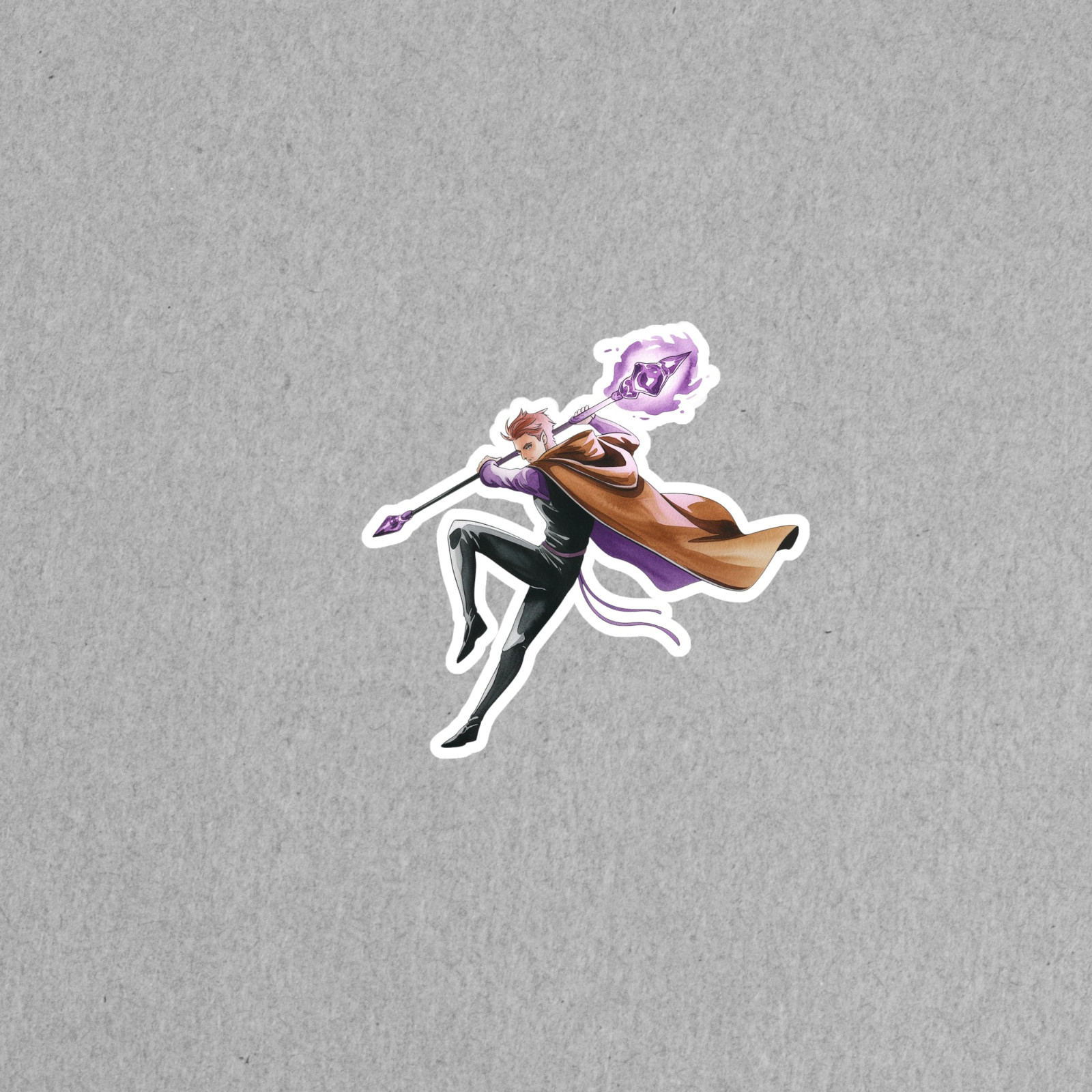 Magical Wizard Fantasy Art Vinyl Sticker Decal for Laptops and Devices #7013