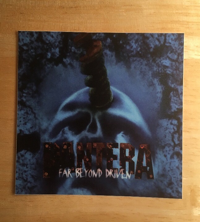 Pantera Sticker – far beyond driven sticker