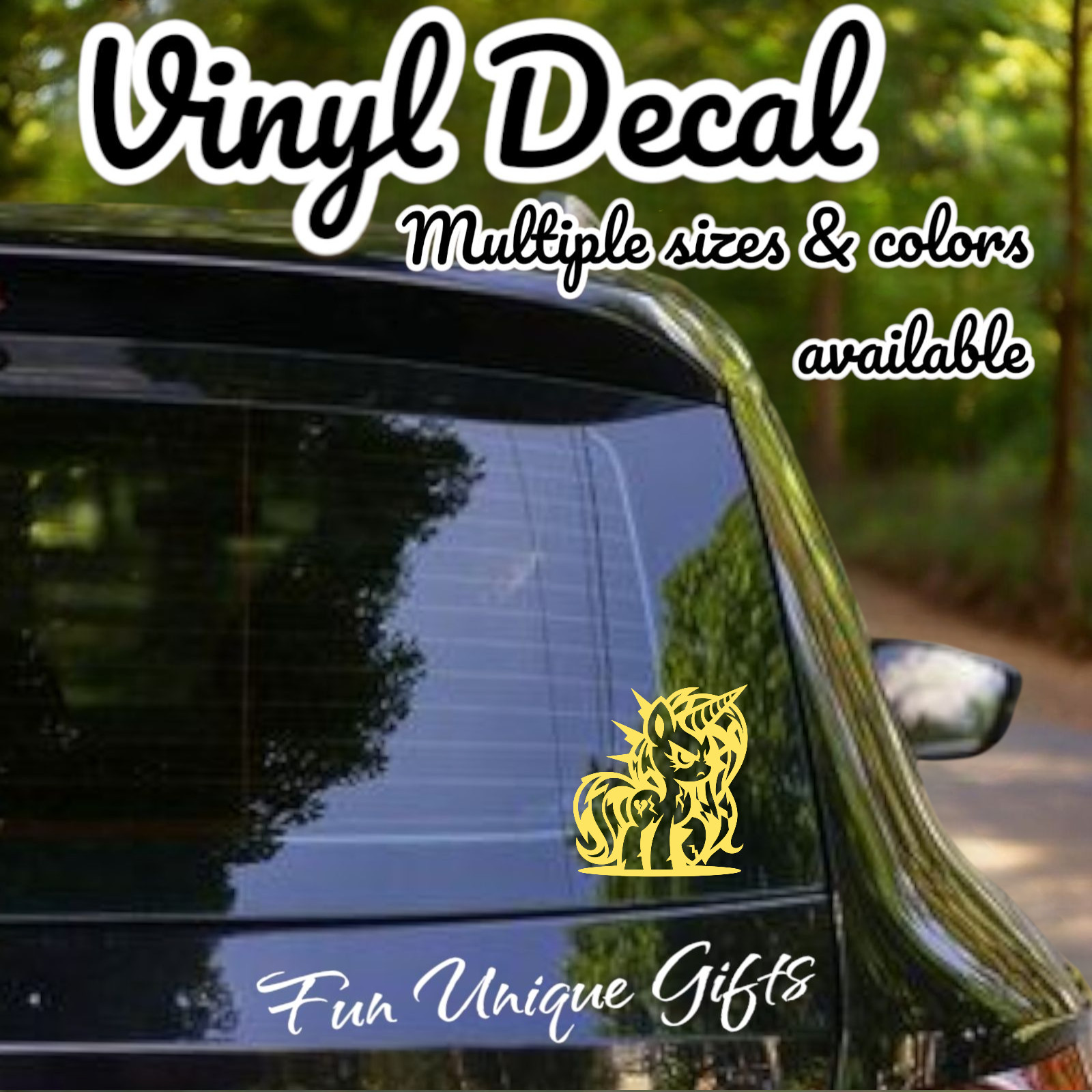 Dark My Little Pony Vinyl Decal Sticker -Multiple Colors & Sizes- SHIPS FREE!
