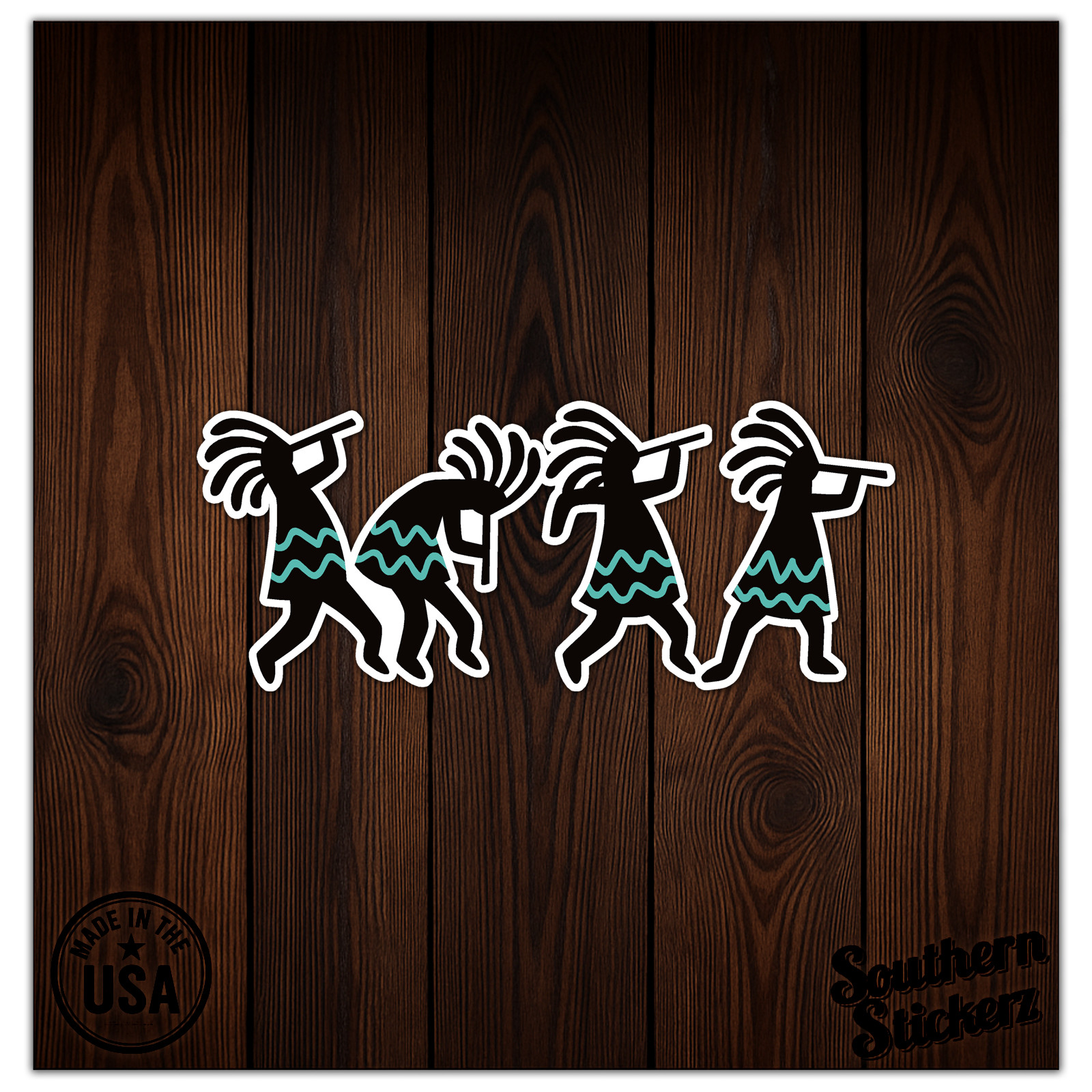 Kokopelli – Vinyl Decal Sticker – Car Window Laptop – ebn9757