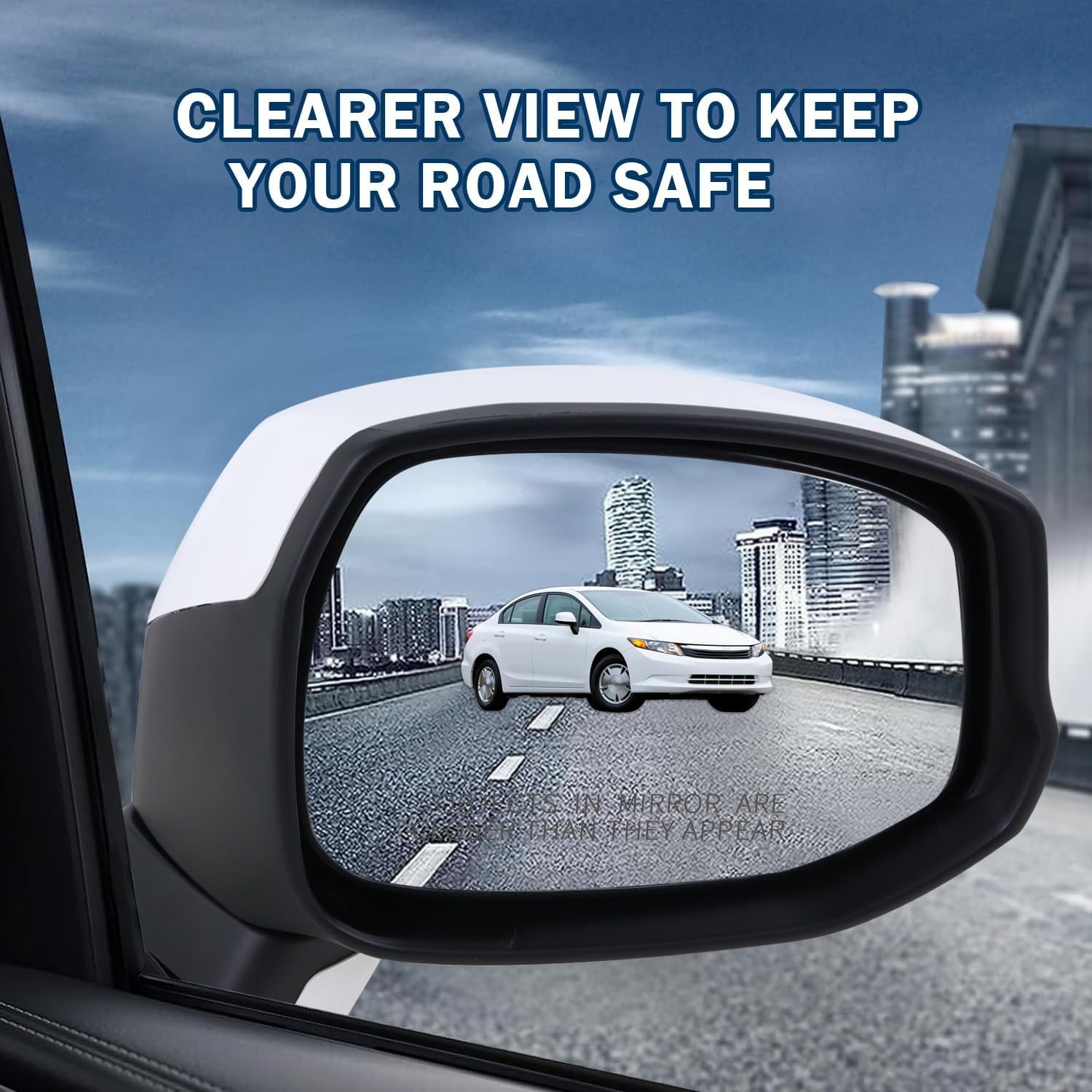 Right Passenger Side Mirror Compatible with 2012 2013 2014 2015 Honda CIVIC with