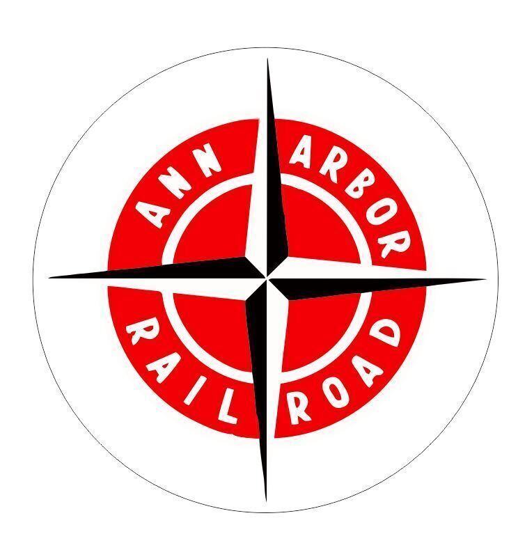 Ann Arbor Railroad Railway Train Sticker Decal R7011