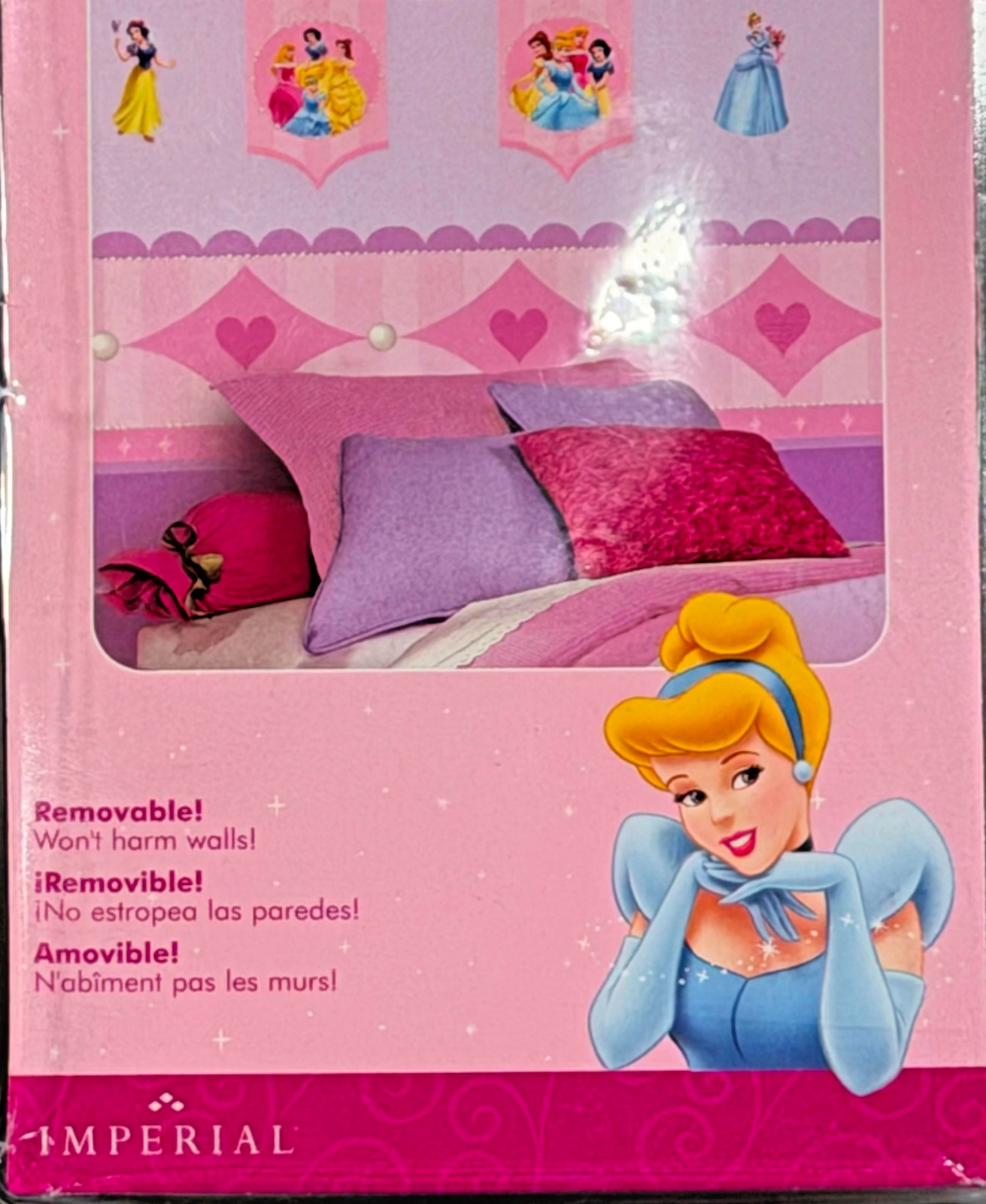 Disney Princess Wall Decal Lot Castle Mural & Wall Art NIP Imperial USA