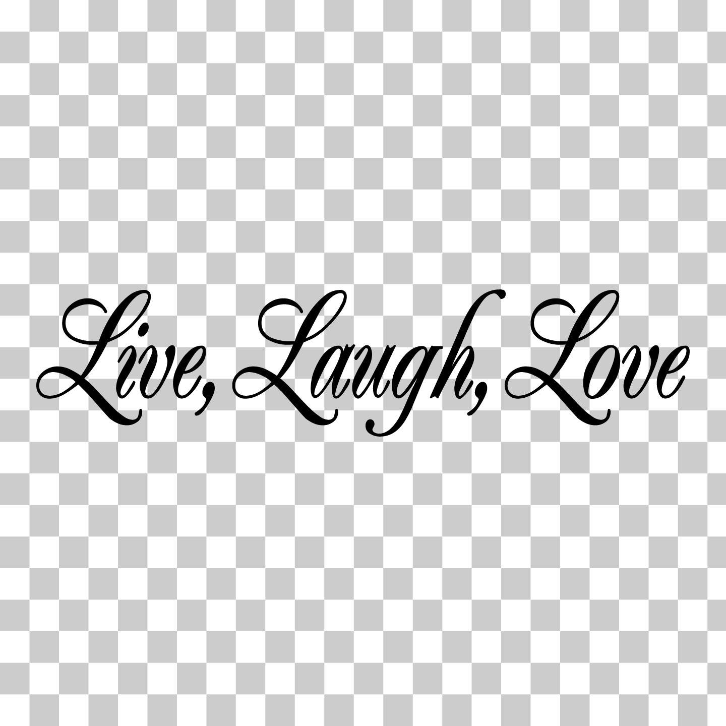Live, Laugh, Love Custom Vinyl Sticker Decal