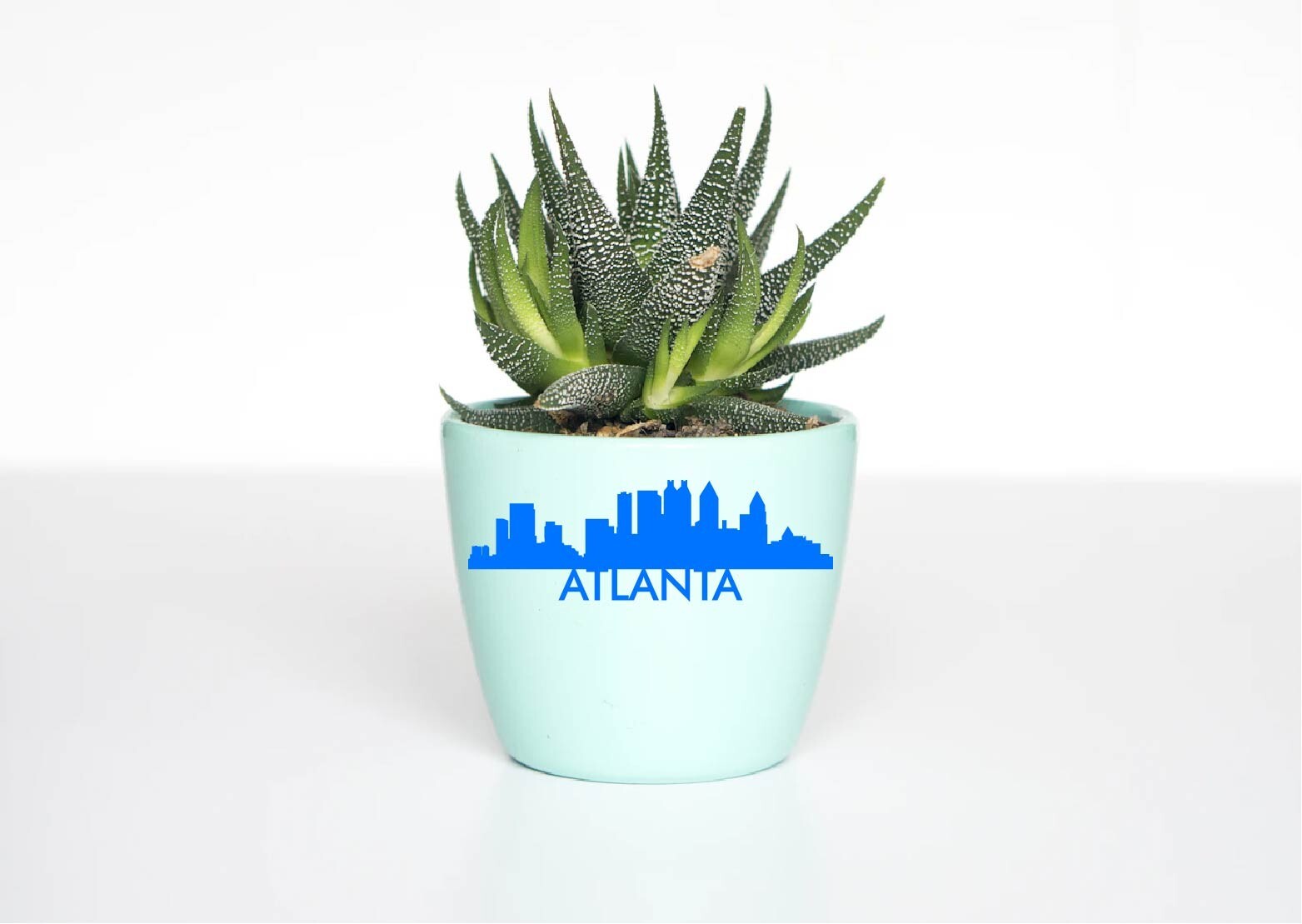 Atlanta Georgia Decal Sticker Atl GA Skyline Skyscapes City View Buildings USA
