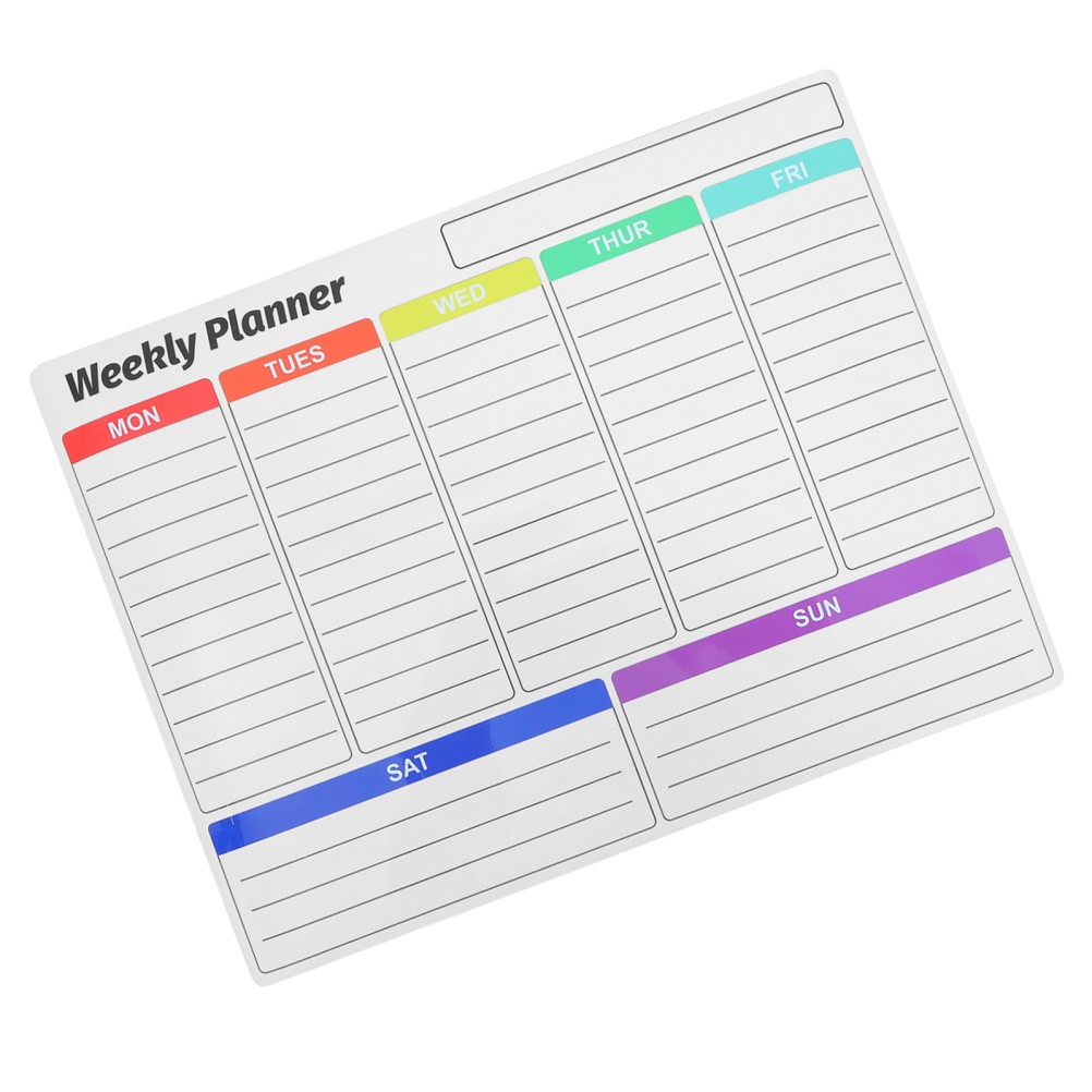 Monthly Planner Whiteboard Adhesive Dry Erase Decal Wall Calendar