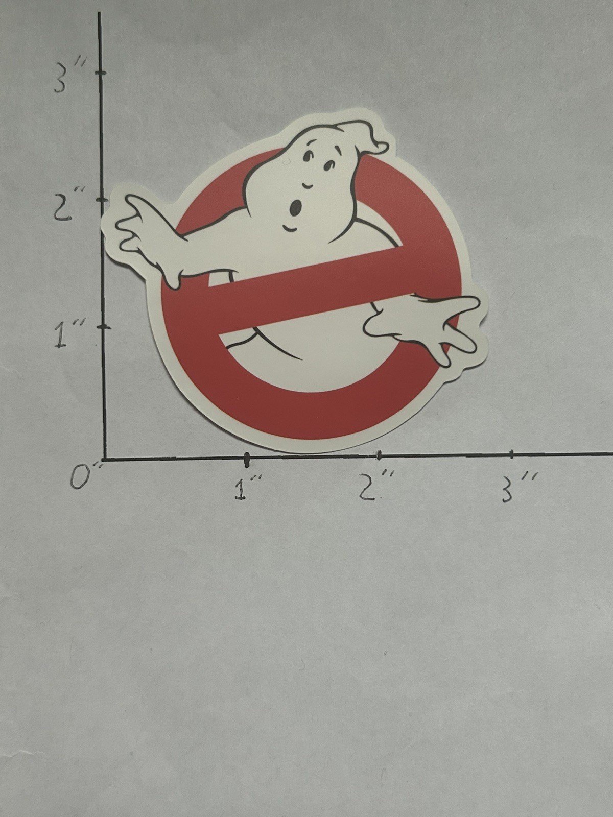 Ghostbusters Logo Sticker Bomb Vinyl Laptop Waterbottle Luggage Decal