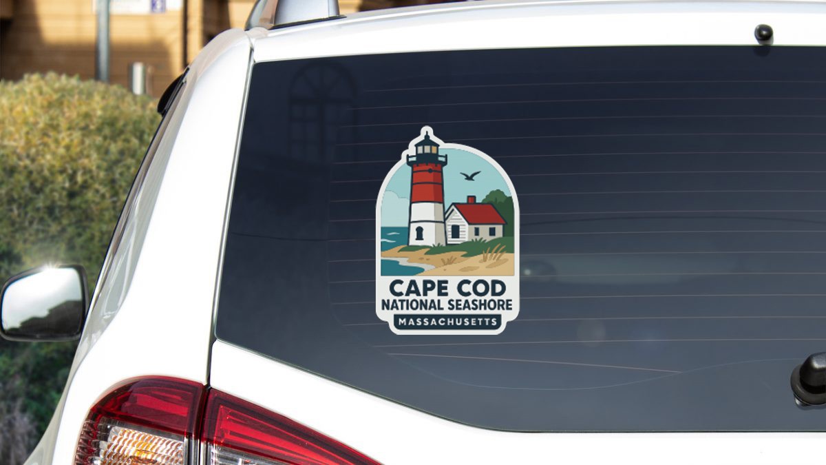 Cape Cod National Seashore Massachusetts Sticker Decal Vinyl Symbolic Landmark