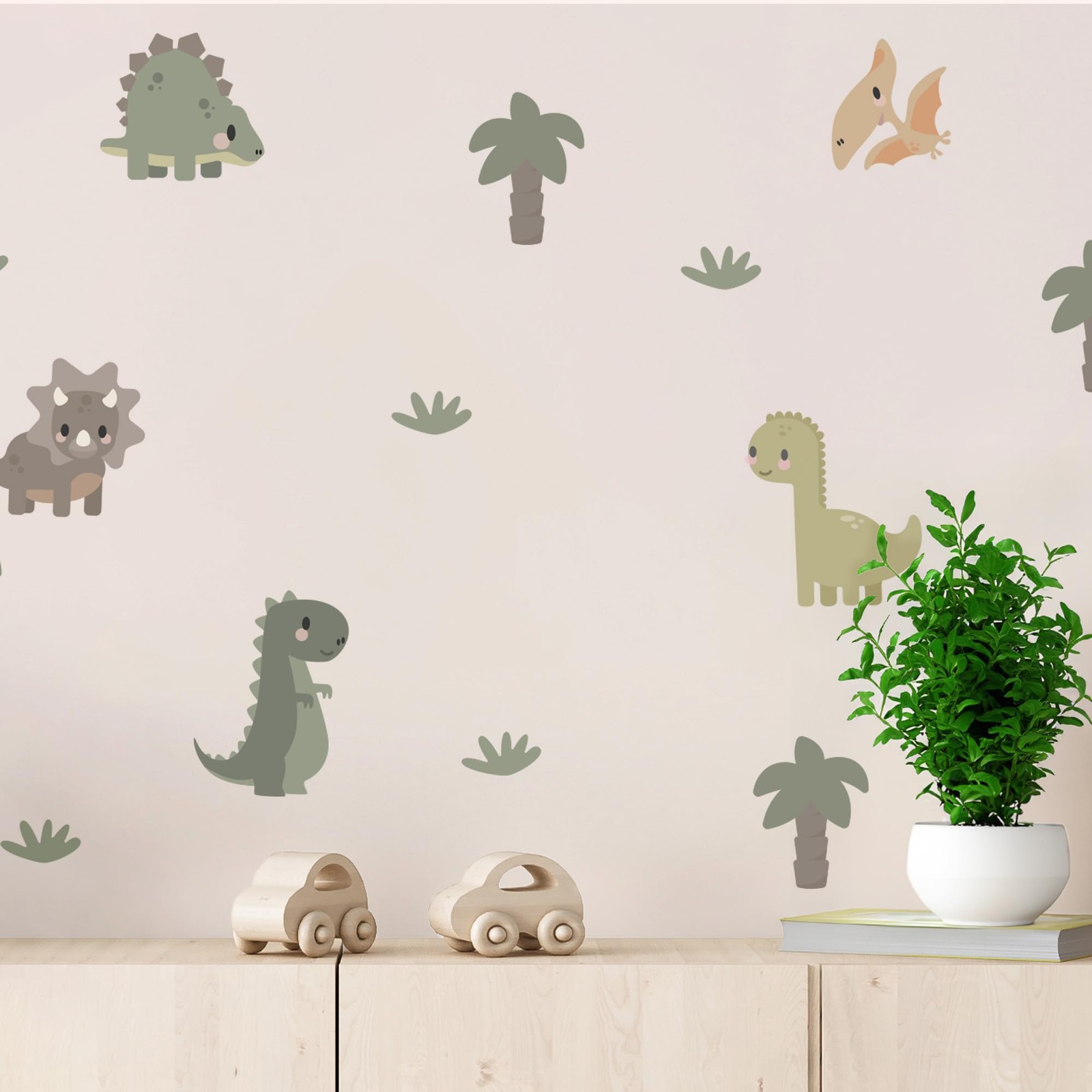– Dinosaur Wall Decals – Easy-to-Apply & Removable Wall Stickers: Transform Y…