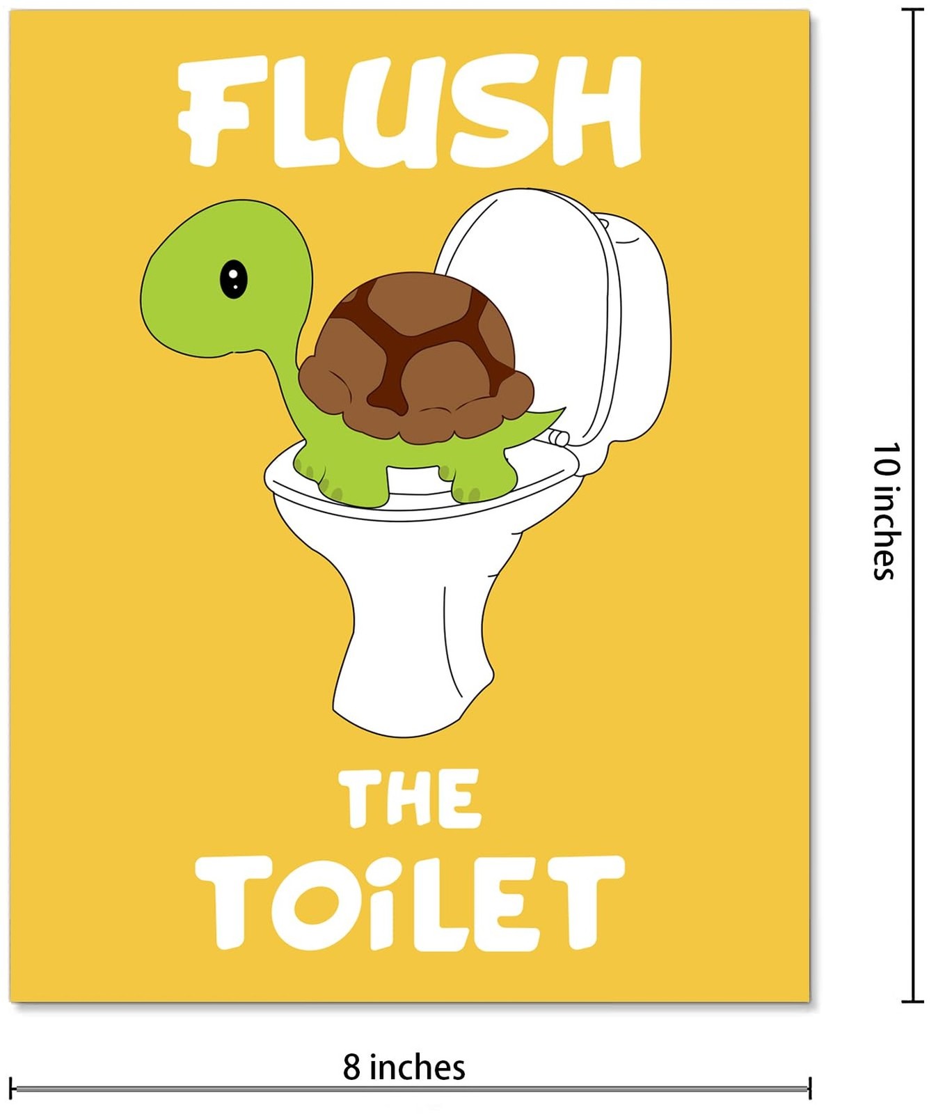 Kids Bathroom Wall Art Prints – Cute Sea Life Themed Animal Canvas Posters fo…