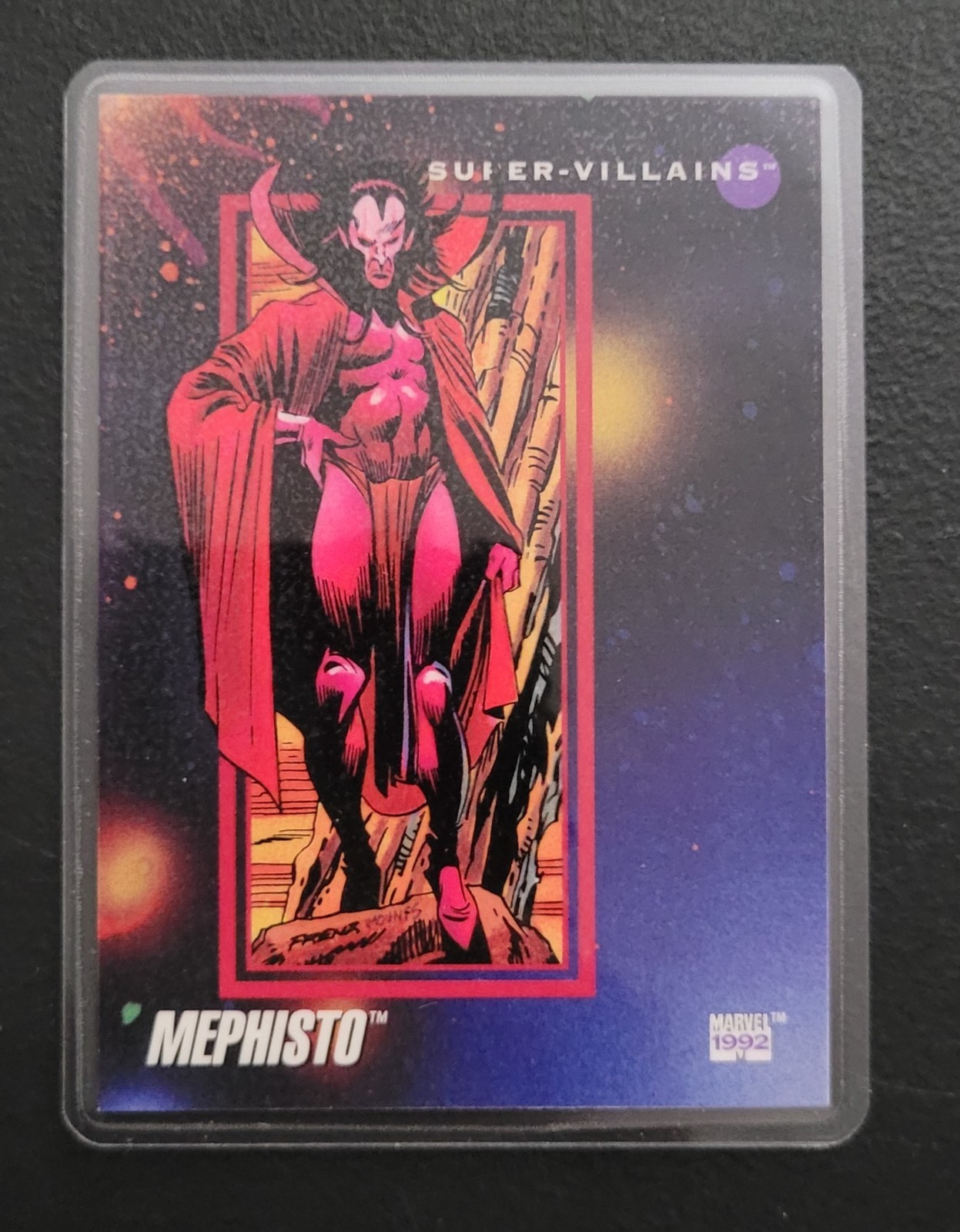 1990's Impel Marvel Univ Super Villains Fridge/Locker/Cabinet Laminated Magnet
