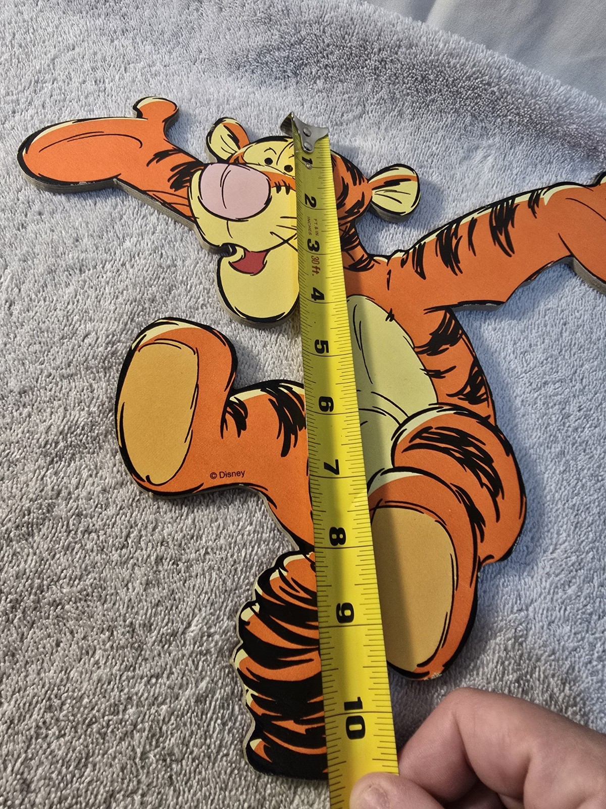 Vtg Winnie the Pooh & Friends Disney Wall Art LOT OF 4 Nursery Kid Pressed Board