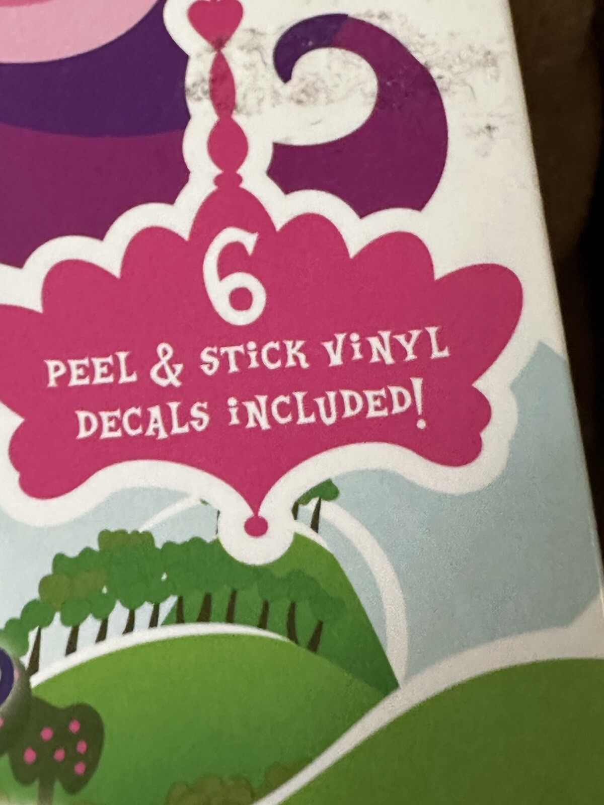 My Little Pony Friendship Is Magic Fathead Tradeables Vinyl Stickers Sealed NOS