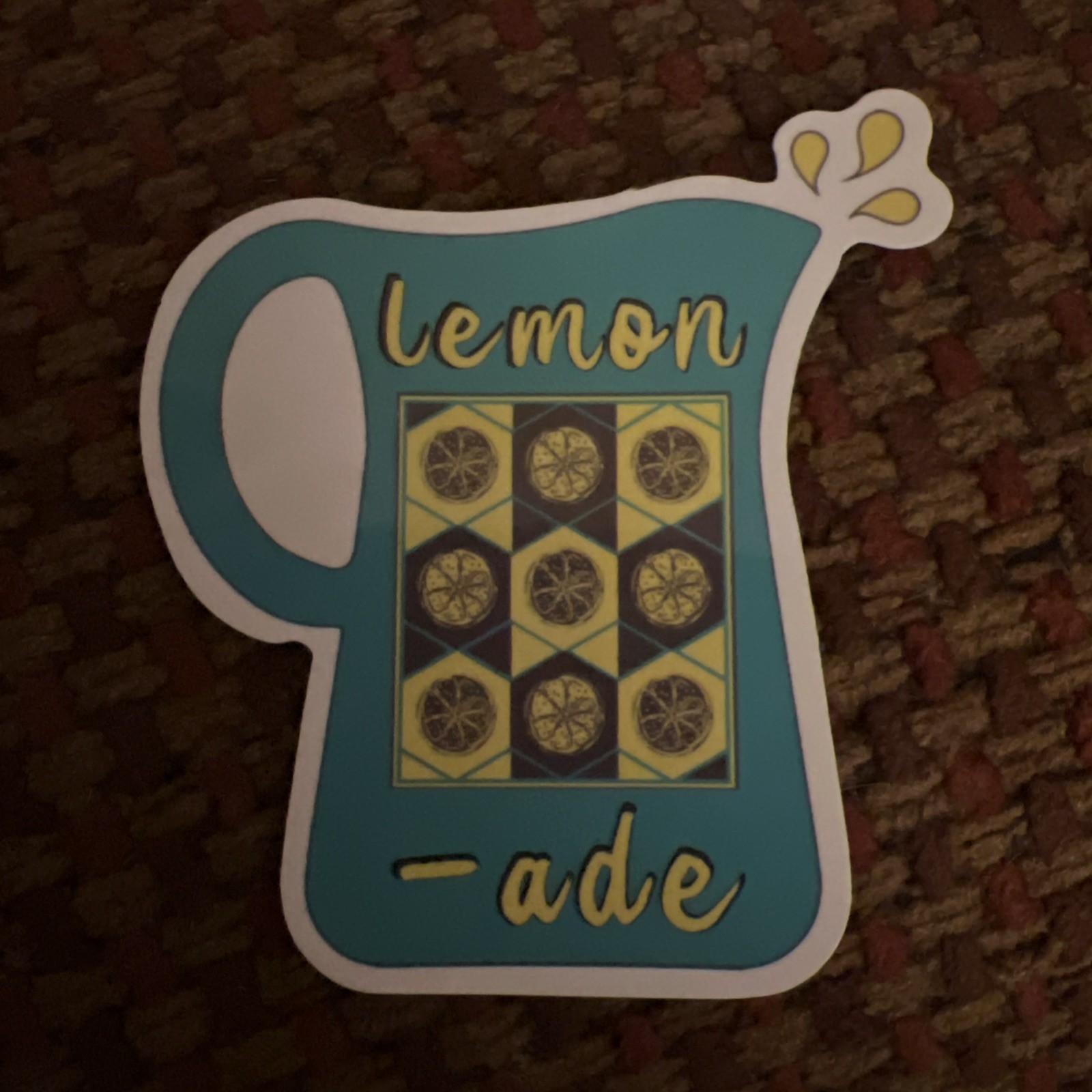 lemonade sticker 3 X 2 1/2