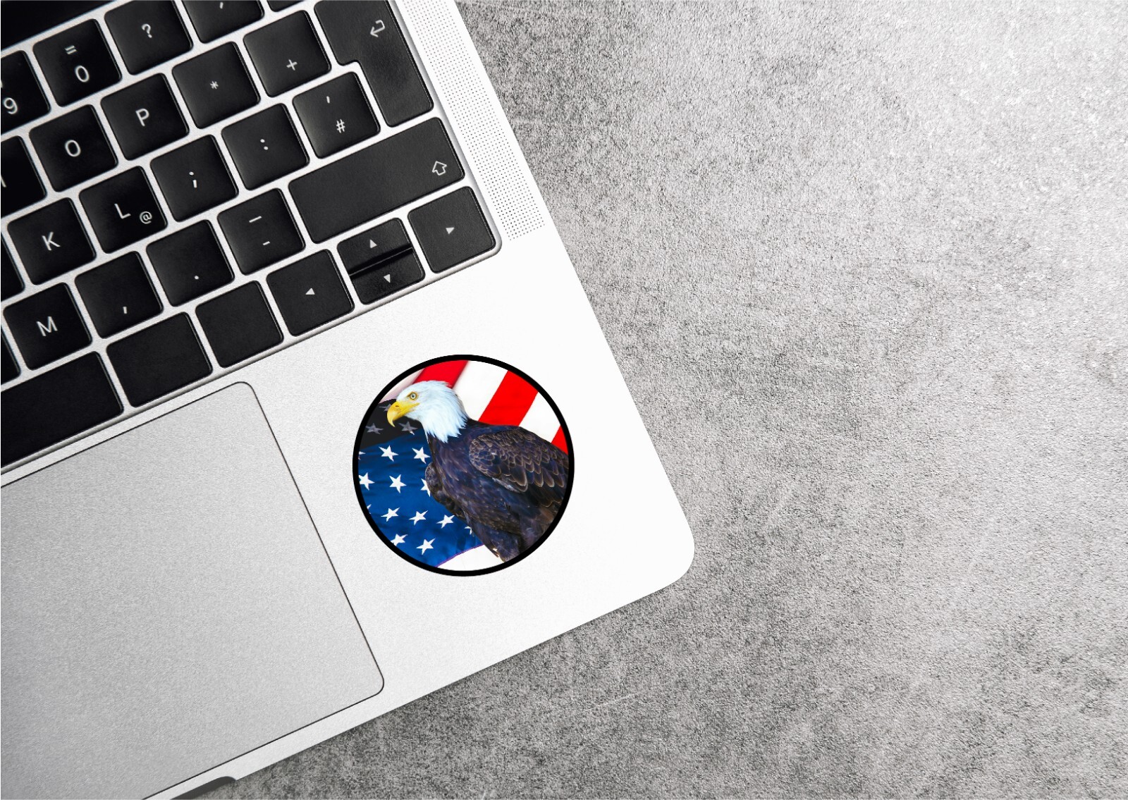 Bald Eagle USA Flag Decal Sticker United States American Patriotic Gift Freedom
