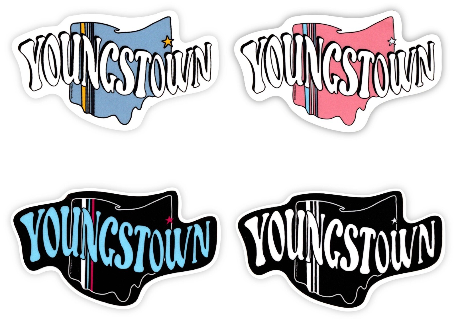 Youngstown Ohio Sticker | Youngstown Vinyl Decal | Youngstown Laptop Sticker