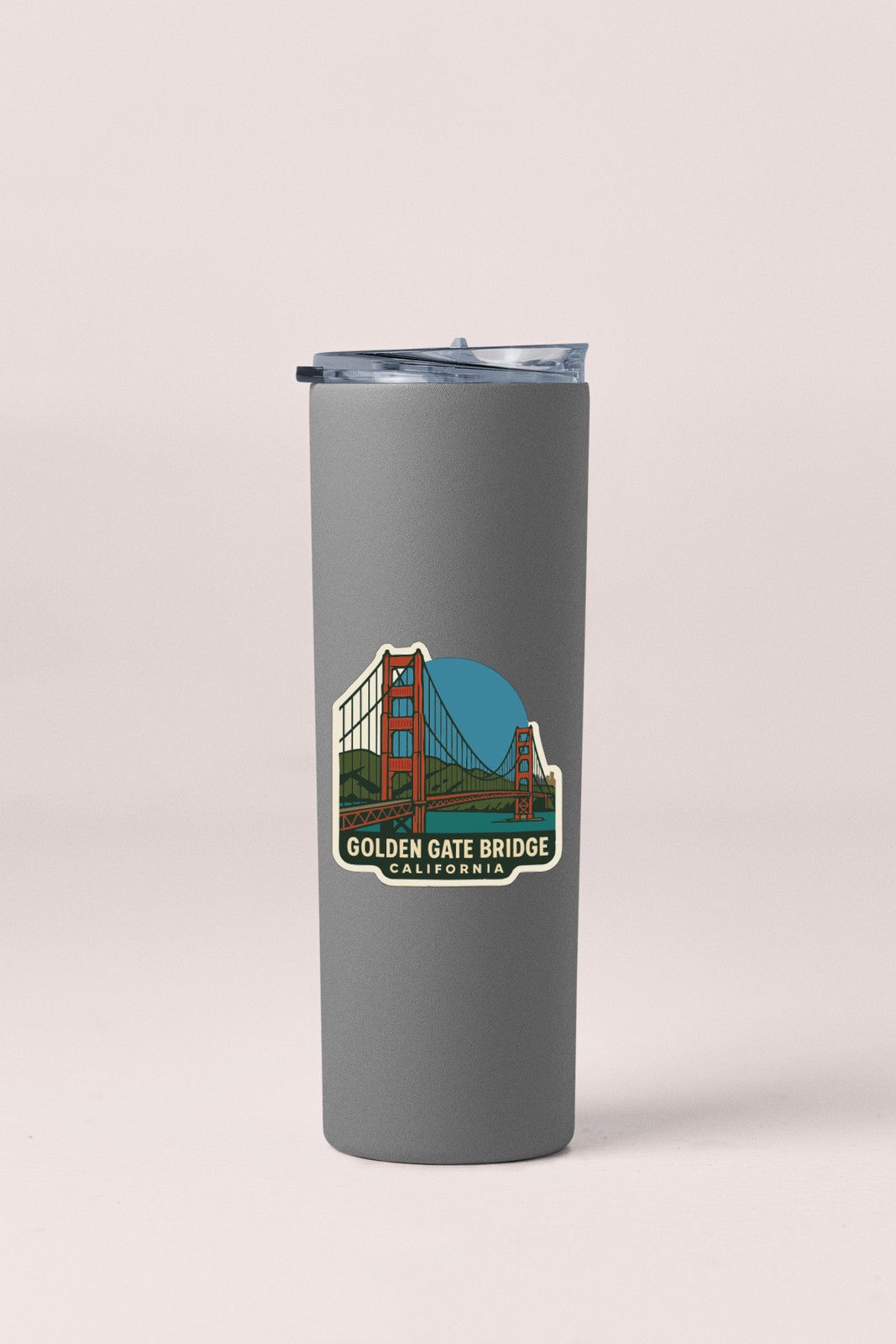 Golden Gate Bridge California Sticker Decal Vinyl Die-Cut Symbolic Landmark