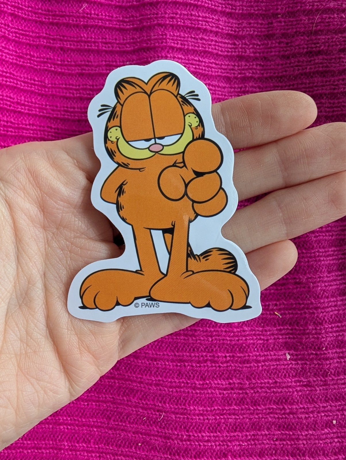 STICKER, Garfield, Sassy cat, Odis, Cartoon