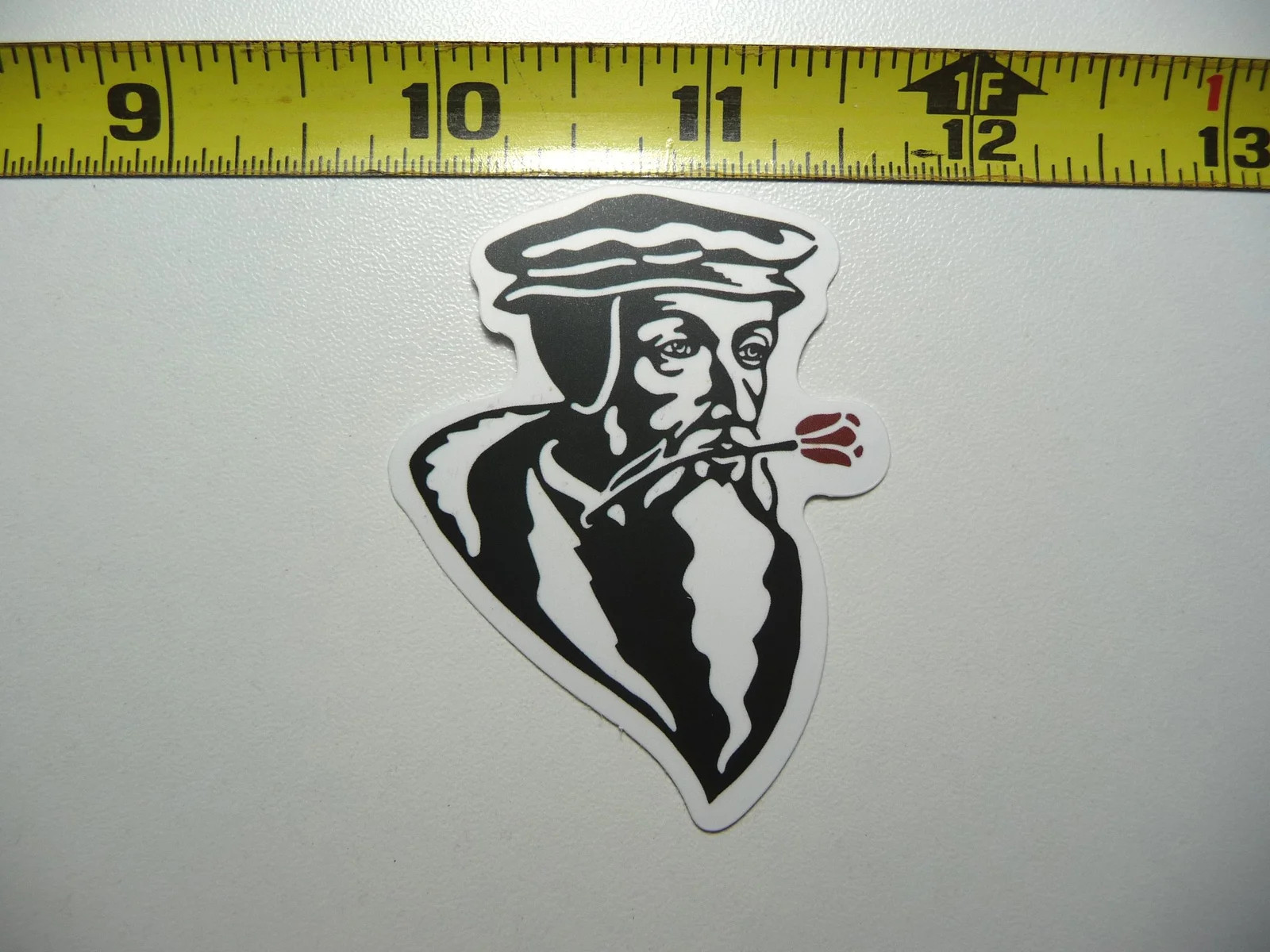 JOHN CALVIN PROTESTANT REFORMATION SMALL STICKER DECAL FUNNY PARODY FAMOUS
