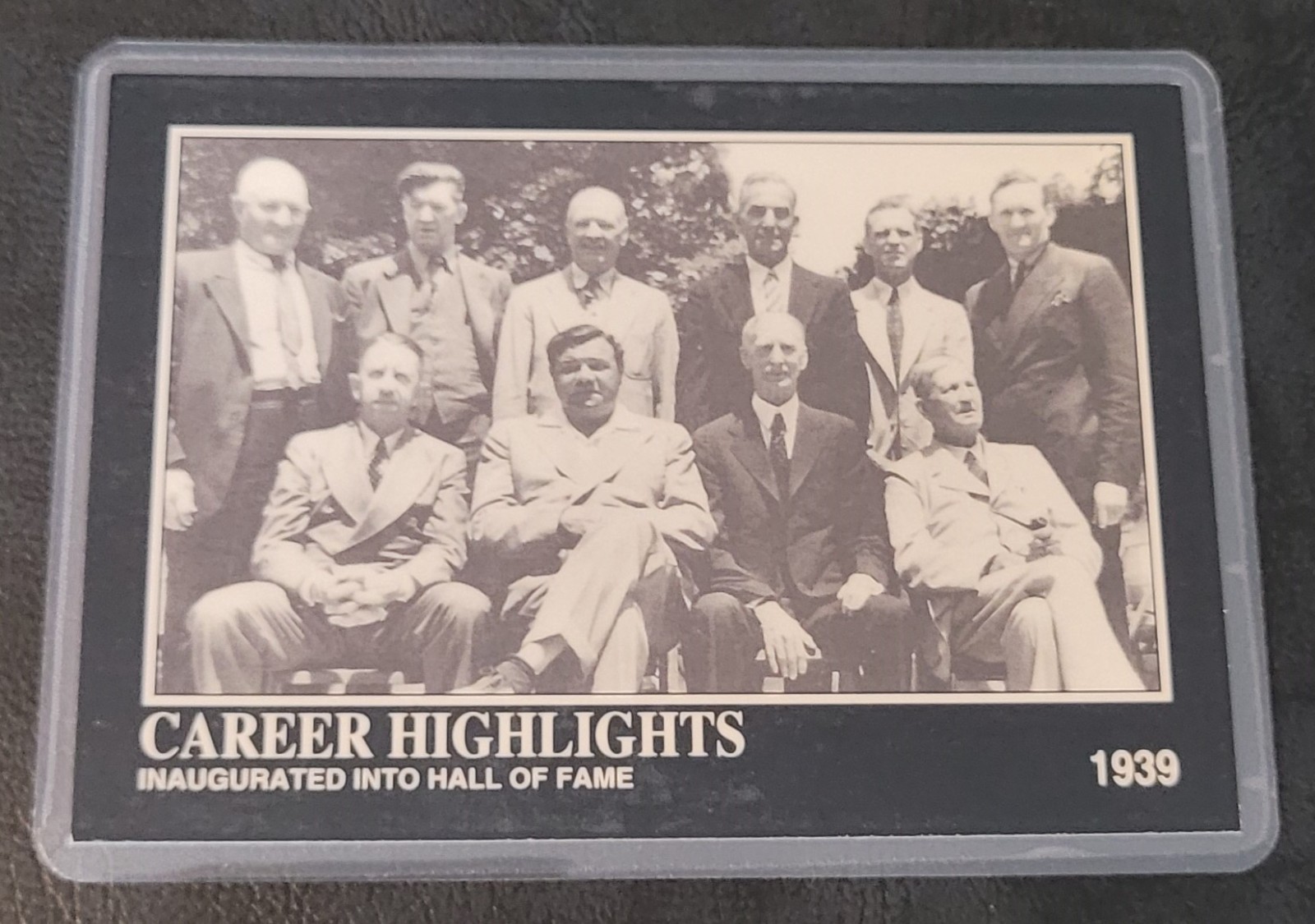 Babe Ruth YANKEES Baseball Card HOF Fridge/Locker/Cabinet Laminated Magnet