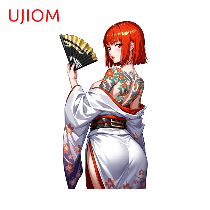 UJIOM Tattoo Girl Design Wall Sticker Trendy Popular Creative Hot Selling Decal