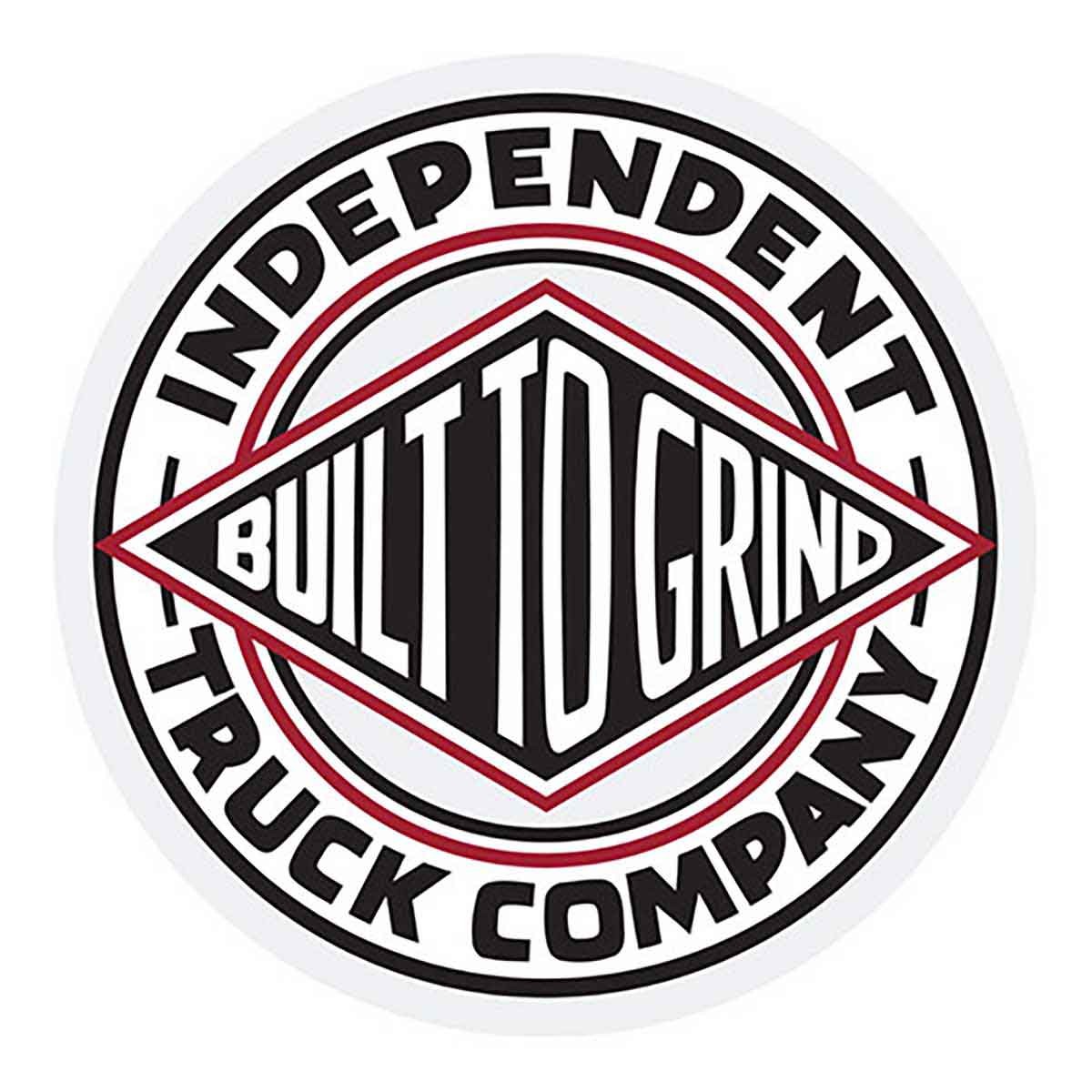 Independent Summit Mylar Sticker (2 pack) Black White 1.5×1.5