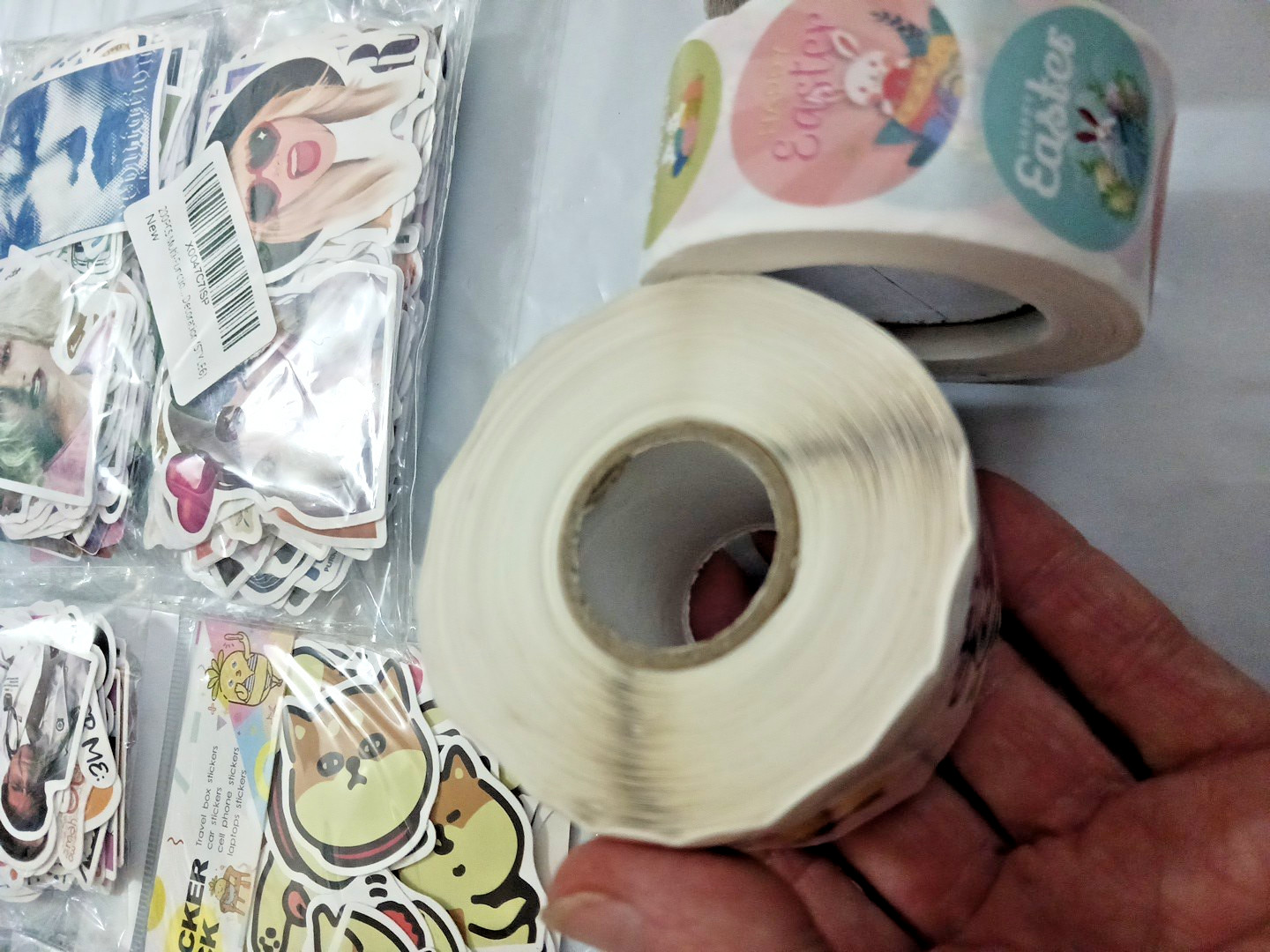 Sticker Lot. over 1000 stickers. spiderman, taylor S, animals, monsters, hearts