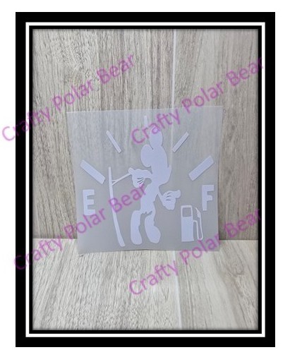 Funny Gas Tank Vinyl Die Cut Laptop Car Truck SUV Boat Window Decal Sticker