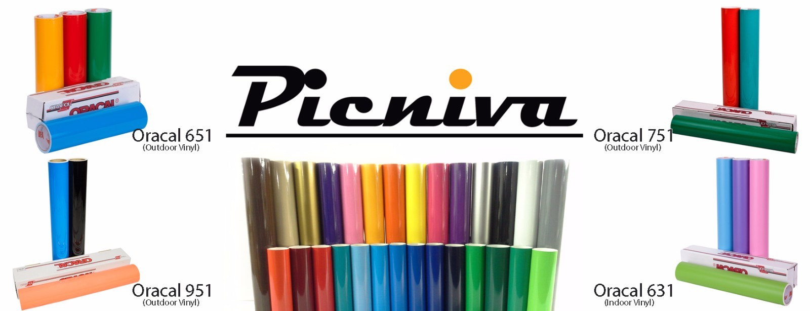 12" Roll of Adhesive-Backed Outdoor Calendered Vinyl for Craft Cutters