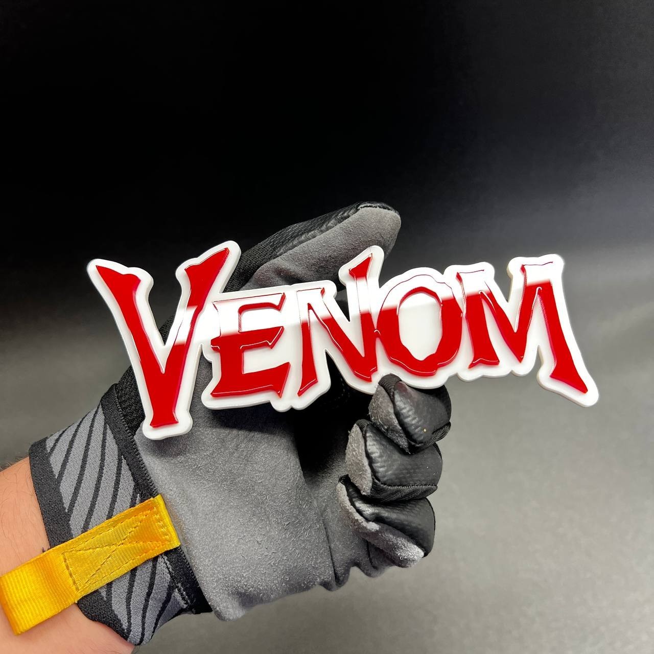 1PC Custom Venomous Text Car Badge Emblem Fender tailgate Aggressive Decal