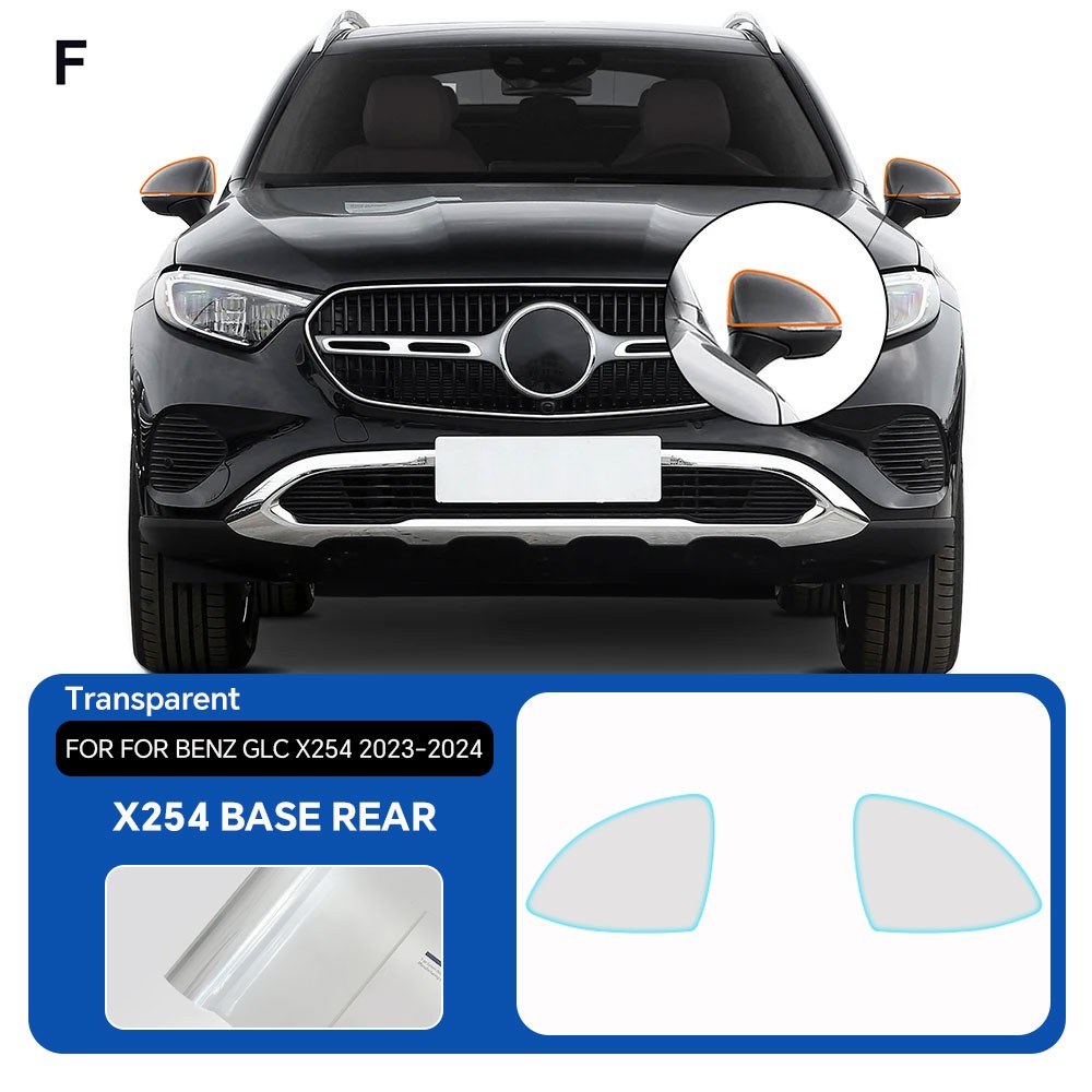 Full Car For Benz GLC X254 Base 2023-2024 Precut Paint Protection Gloss Film PPF