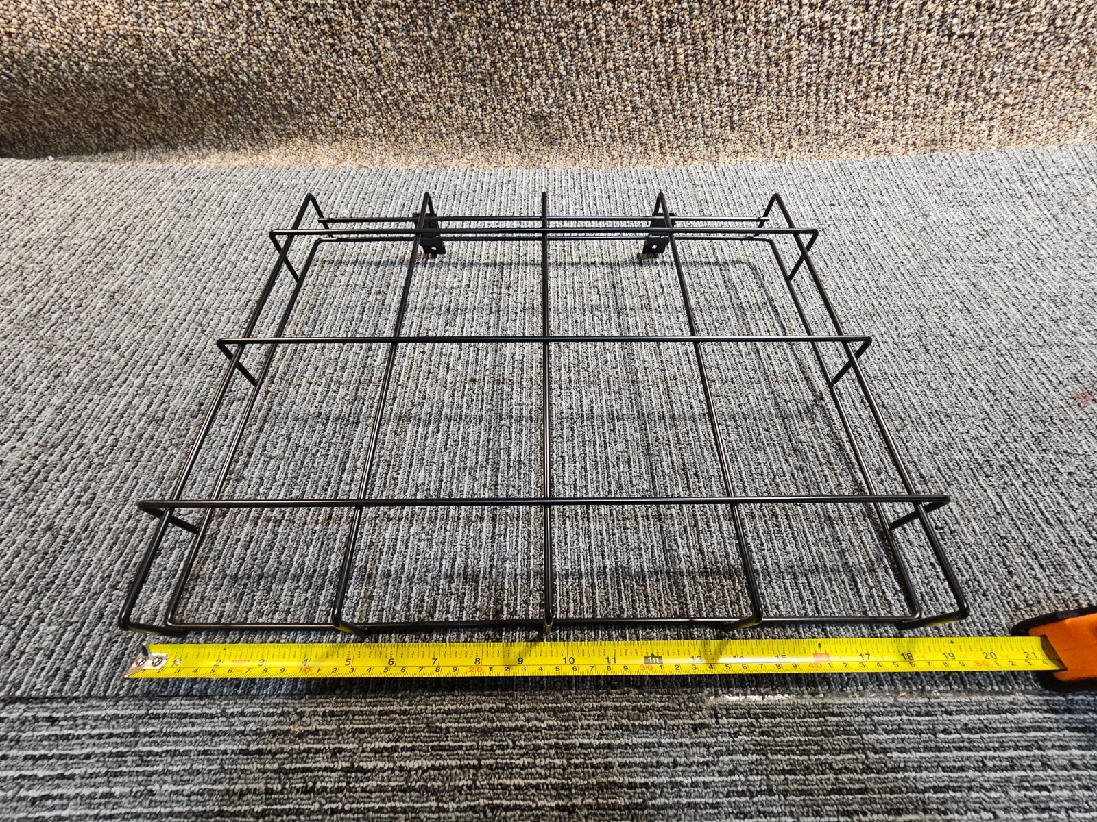 (QTY 5) Cap's Fixtures Wire Shelf Rack 15" X 19"For Slatwall Display Rack