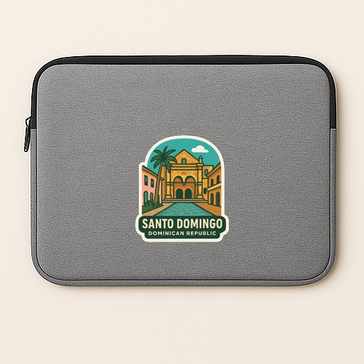 Santo Domingo Colonial Zone Iron On Heat Transfer Vinyl HTV Symbolic Landmark