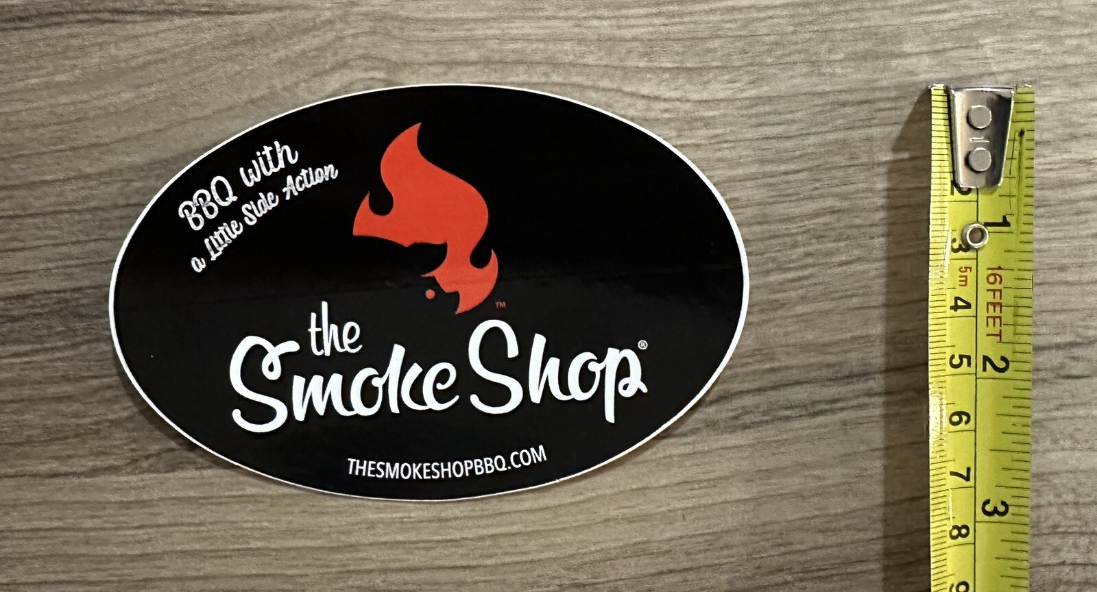The Smoke Shop BBQ Sticker Decal Boston Cambridge Massachusetts Restaurant