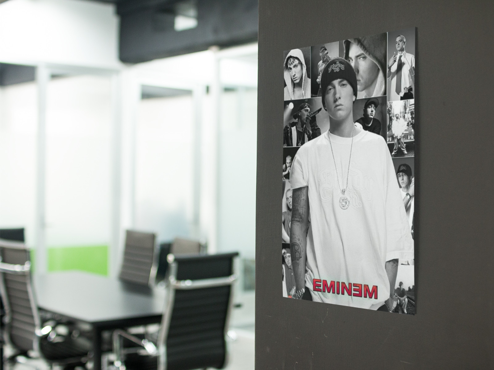 The Slim Shady Eminem Graphic Music Wall Decal Poster Removable Adhesive Backing