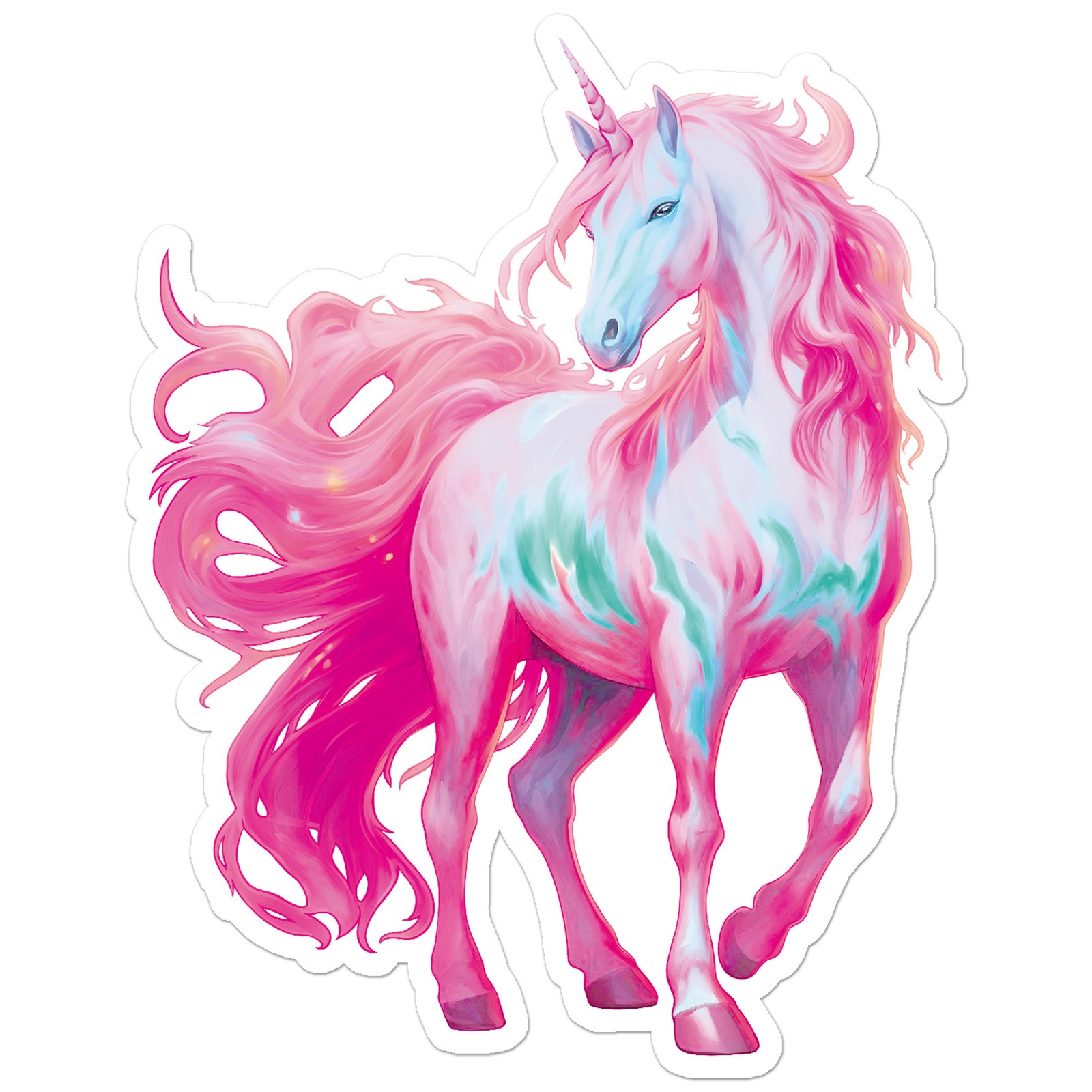 Unicorn – Vinyl Decal Sticker – Car Window Laptop – ebn9738