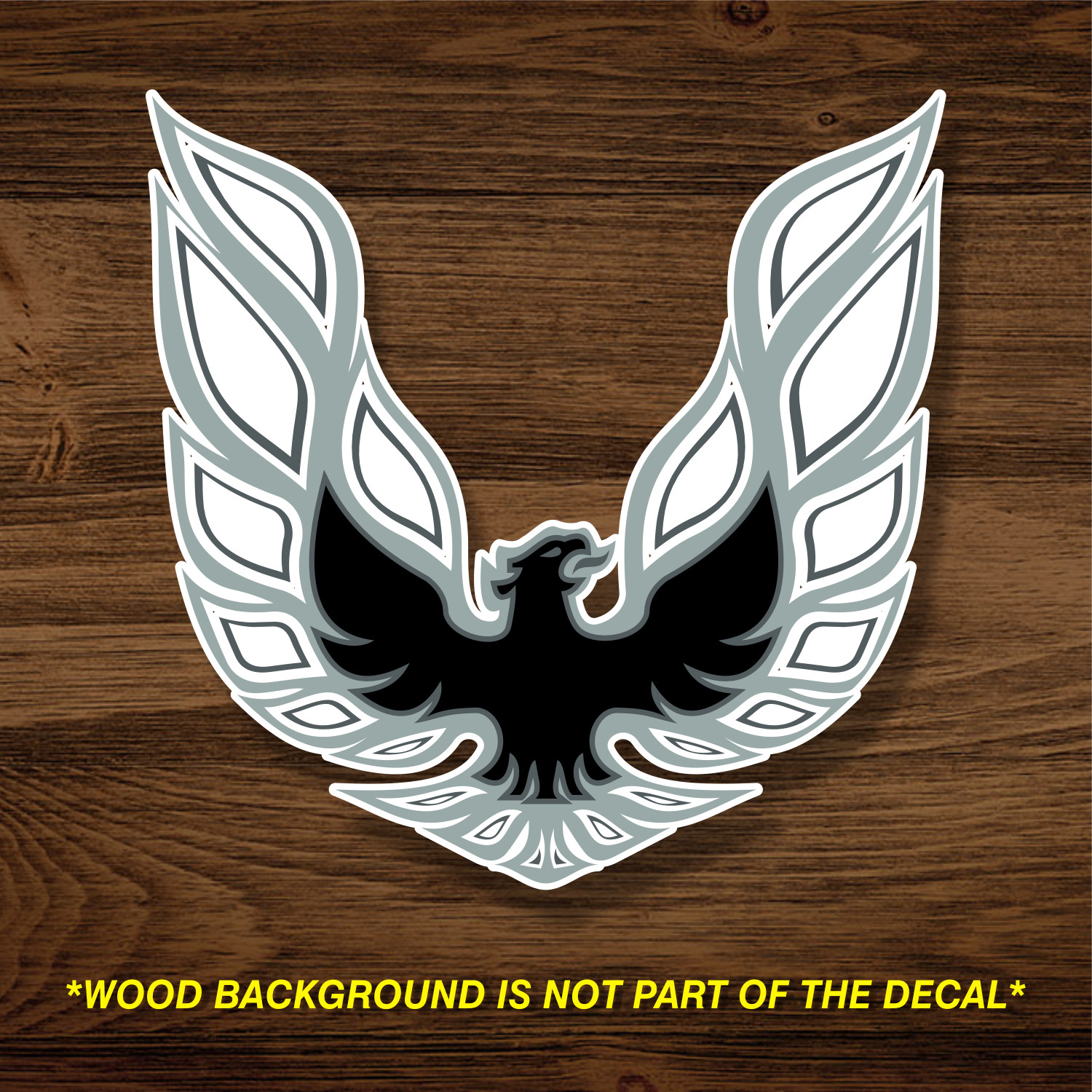 Vintage Trans Am 1976-1978 Pontiac Firebird Vinyl Decal Sticker Free Shipping