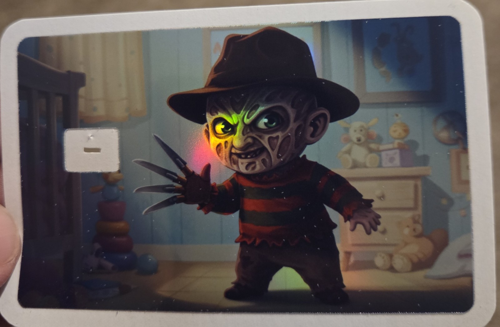 Baby Horror ATM Credit Debit Card Skin Sticker Pennywise Michael Jason Halloween