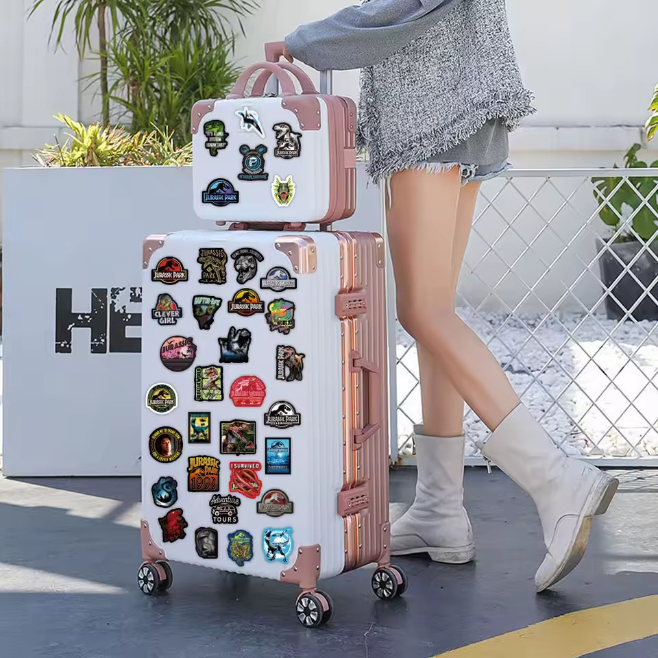 75 JURASSIC WORLD/PARK MOVIE Inspired Sticker-Tool Box, Water-Bottle, Bike Truck