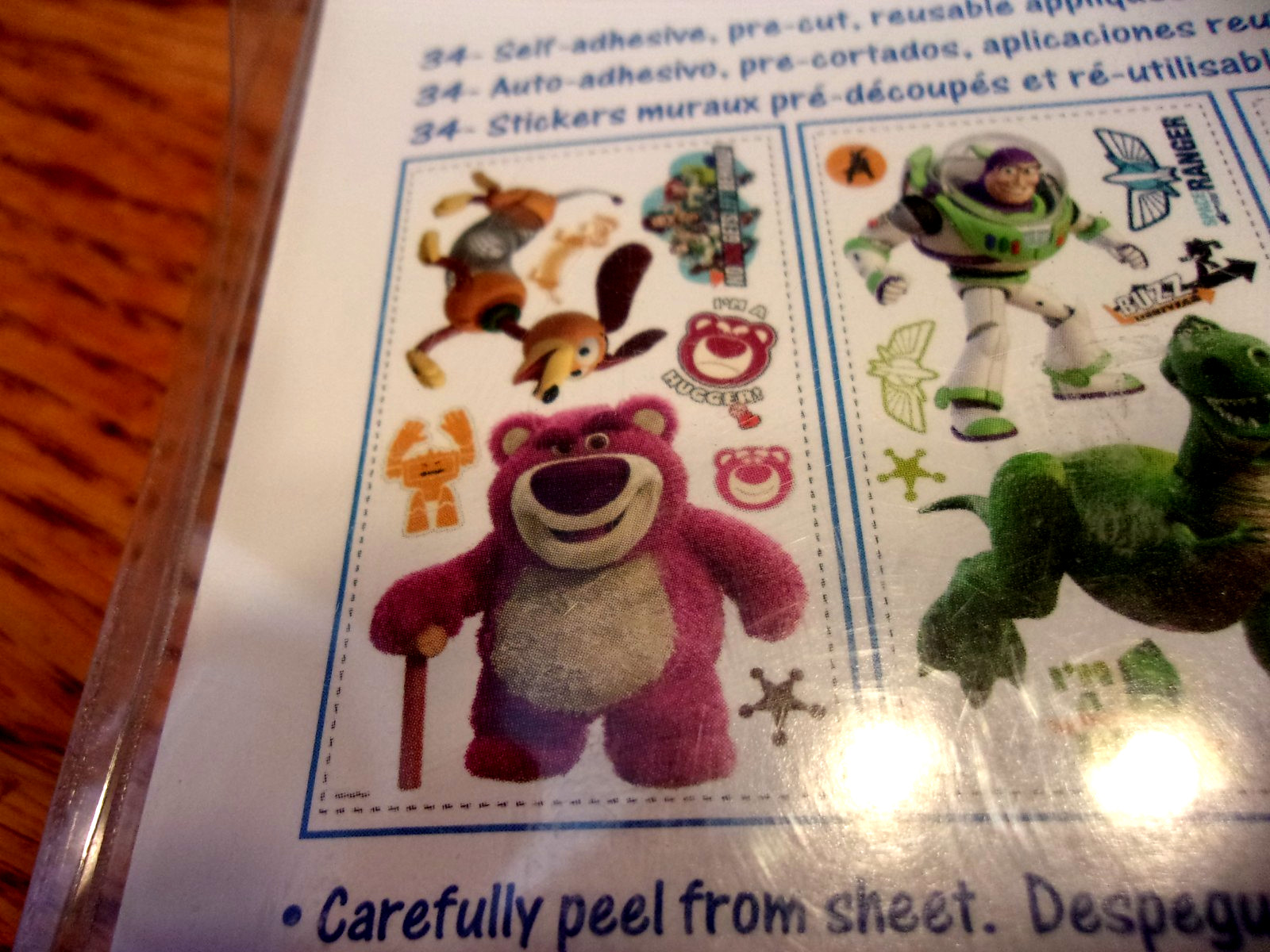 Toy Story Wall Decal Set- New- Buzz Lightyear, Sheriff Woody, and More!