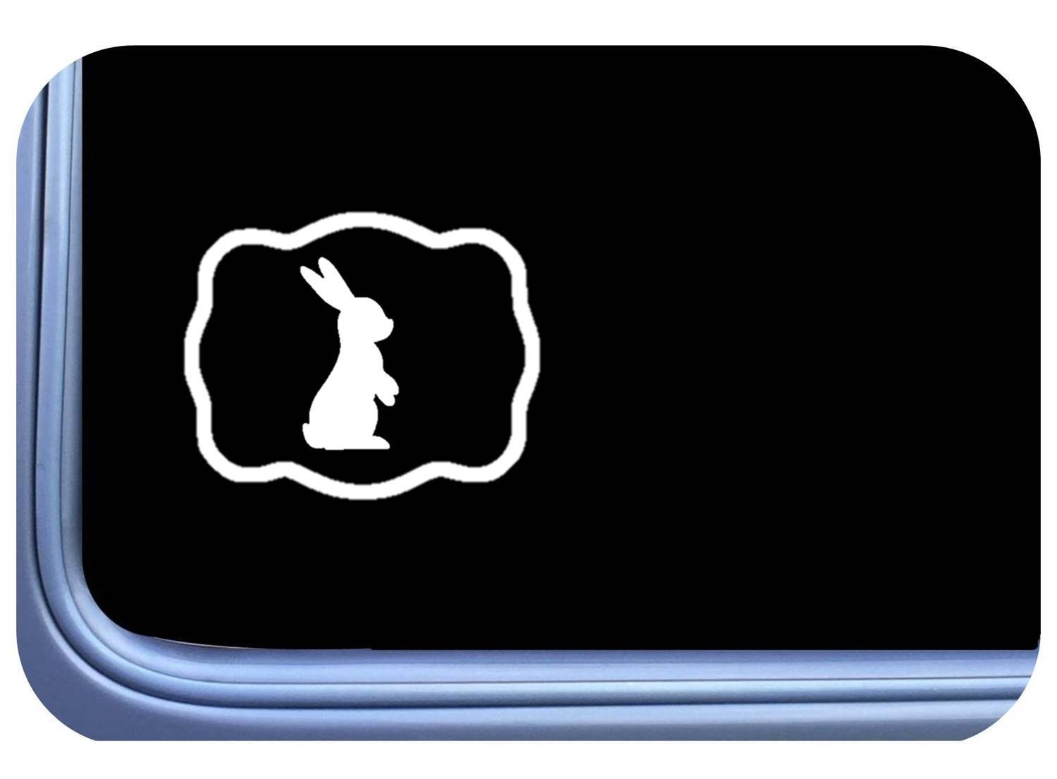 Buckle Bunny Plain Sticker OS 801 6 inch Rabbit Decal