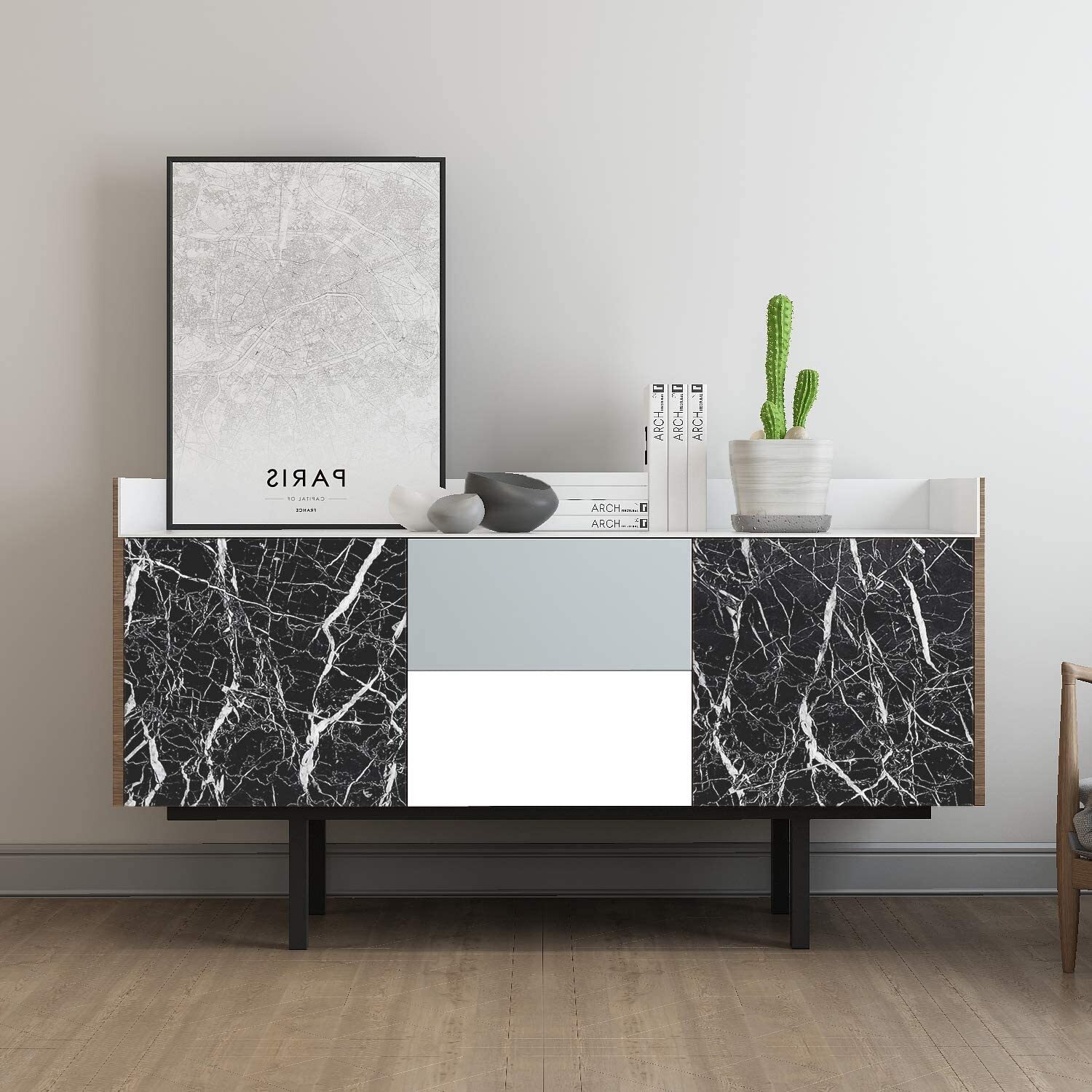 Contact Paper for Countertops Desk Cover Table Top Wallpaper Self Adhesive
