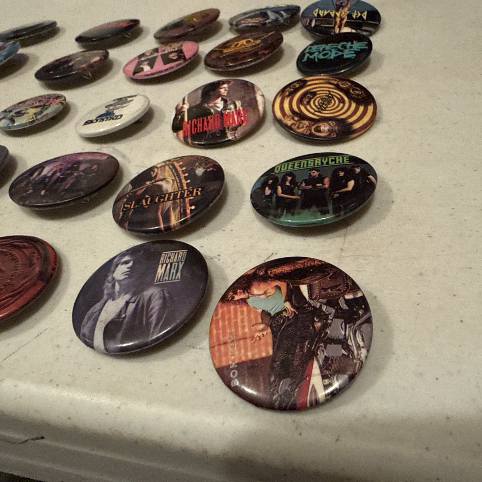 Metallica Ac/ Dc Def Leaped. Rock And Roll 1.5 Pins Choice