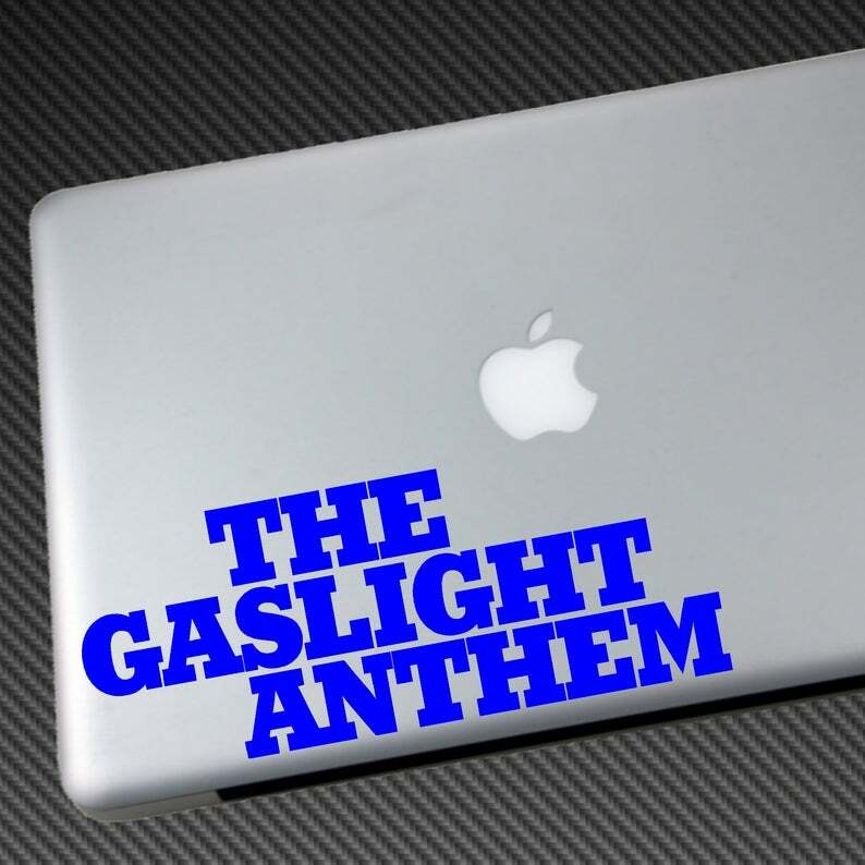GASLIGHT ANTHEM VINYL STICKER CAR DECAL laptop cd shirt hat bumper music band