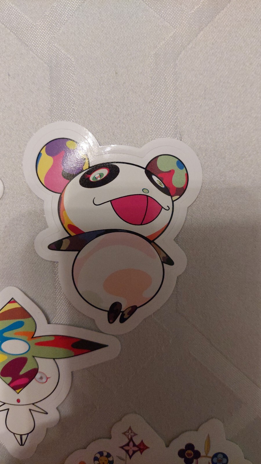 Louis Vuitton Murakami Stickers 20 Year Celebration 6 + Envelope See Photos